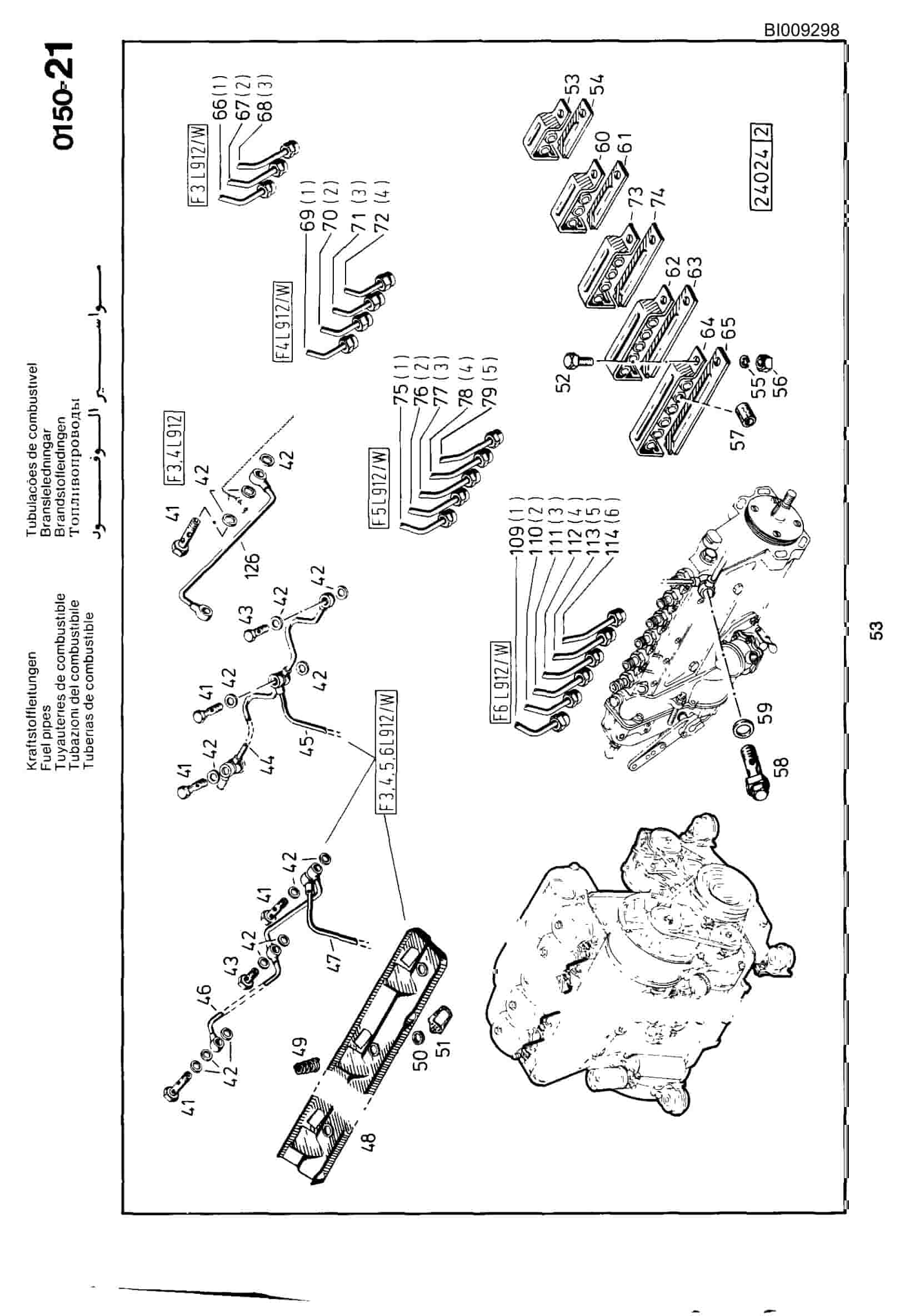Bucyrus JB1056 MK120 Articulated Jumbo Parts Catalog BI009298-3
