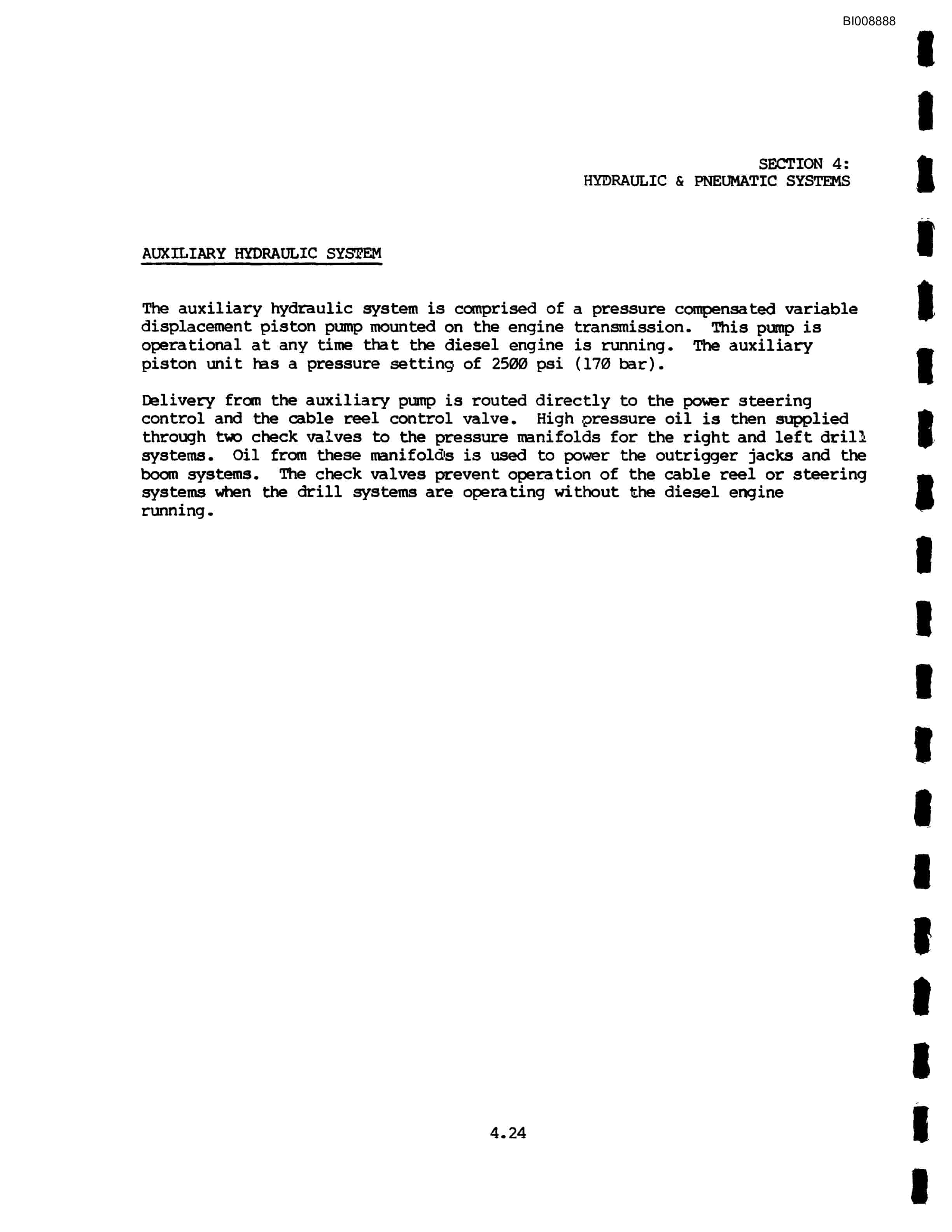 Bucyrus JB1094 Hydraulic Jumbo Technical Manual BI008888-3