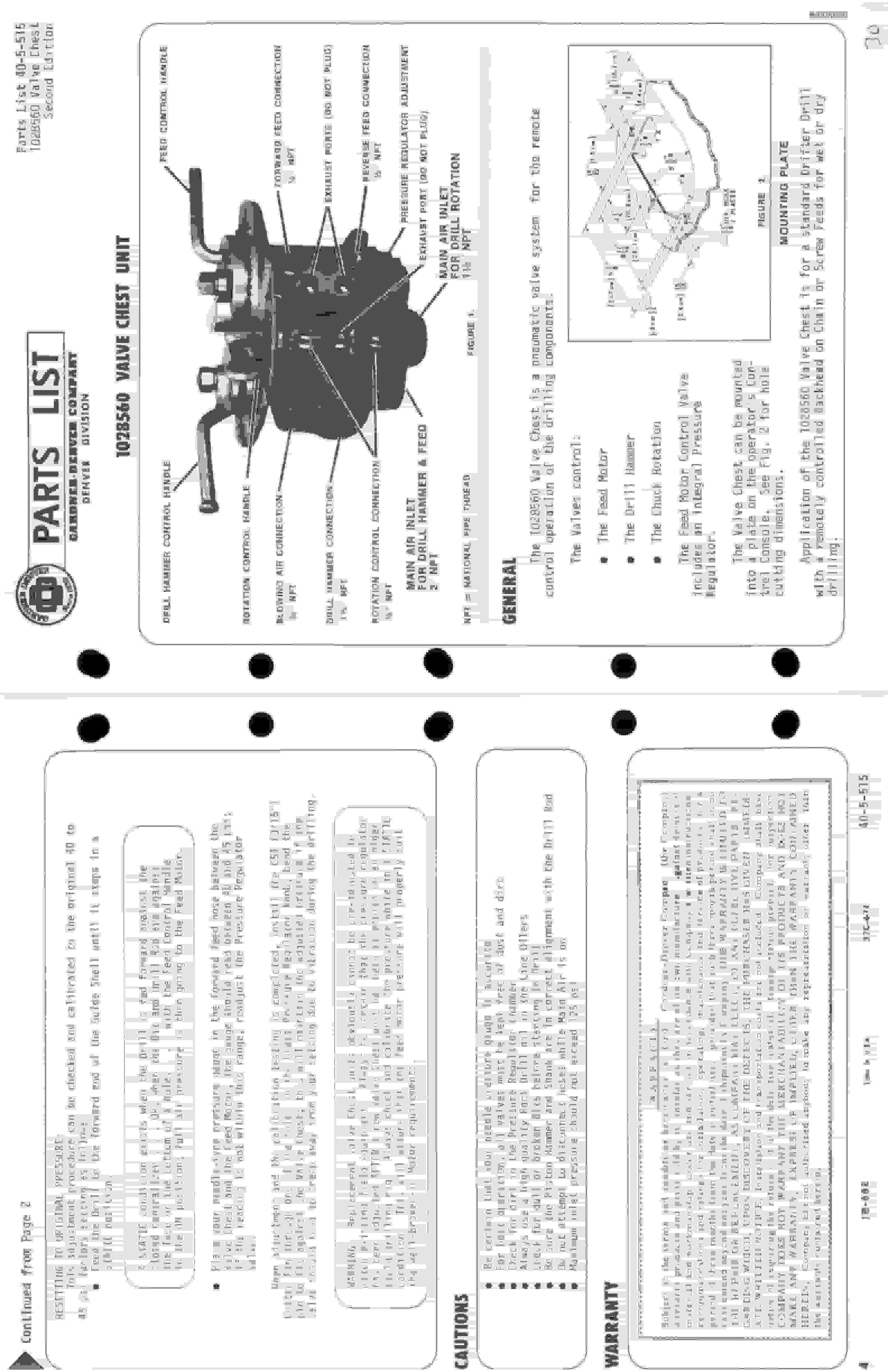 Bucyrus JTB144H1B, JTB144VIB Straight Booms Parts Catalog BI008990-3