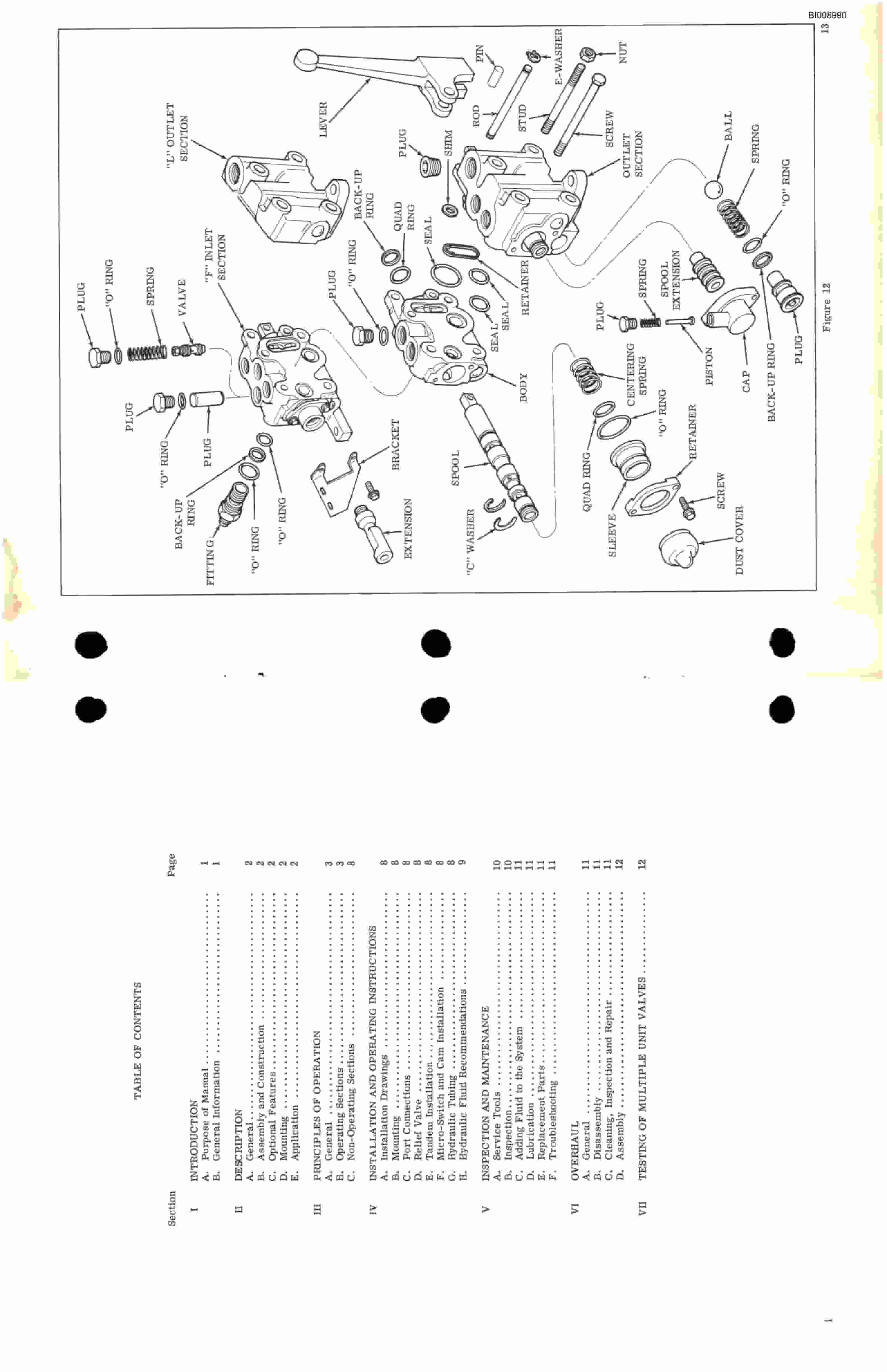 Bucyrus JTB144H1B, JTB144VIB Straight Booms Parts Catalog BI008990-5