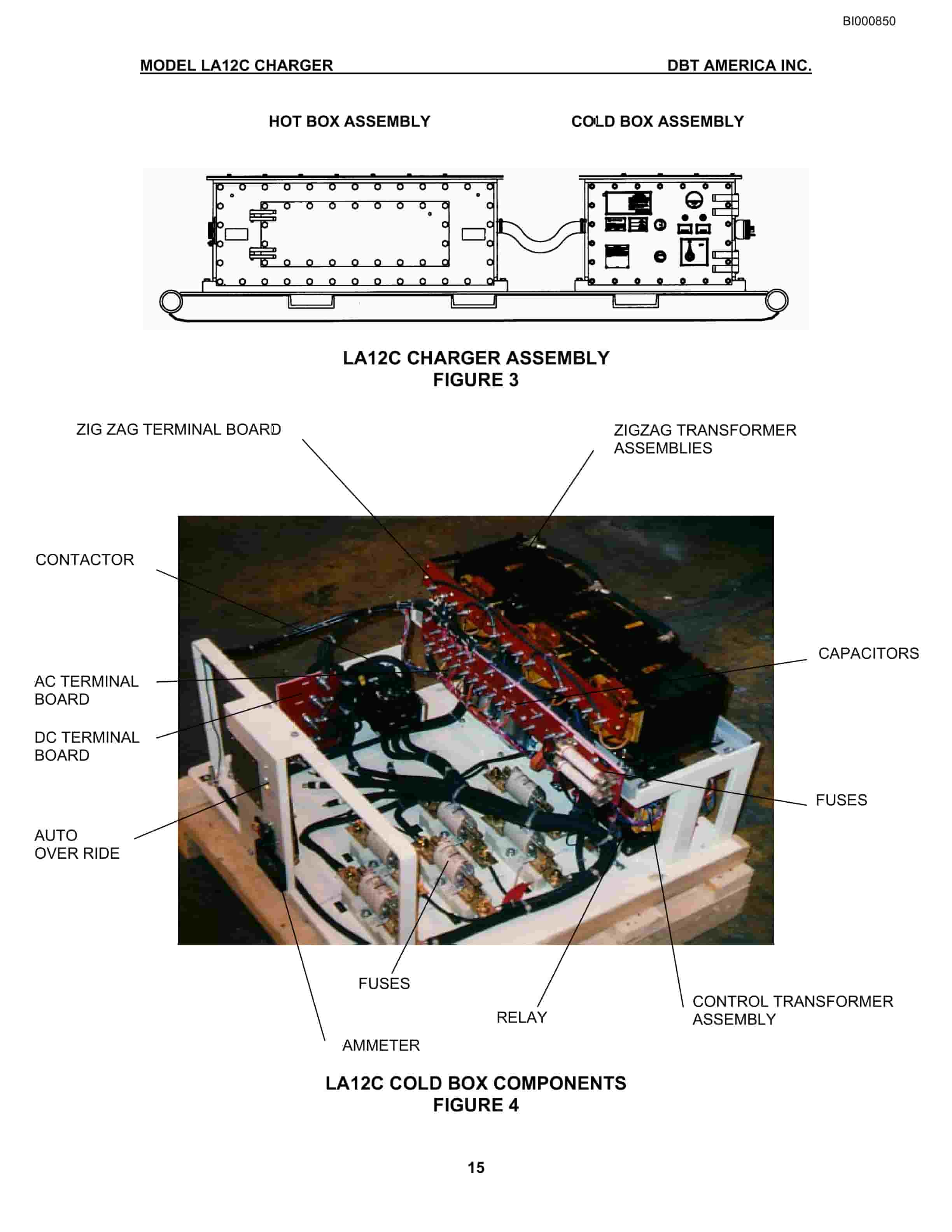 Bucyrus LA12C Battery Charger Technical Manual BI000850-5