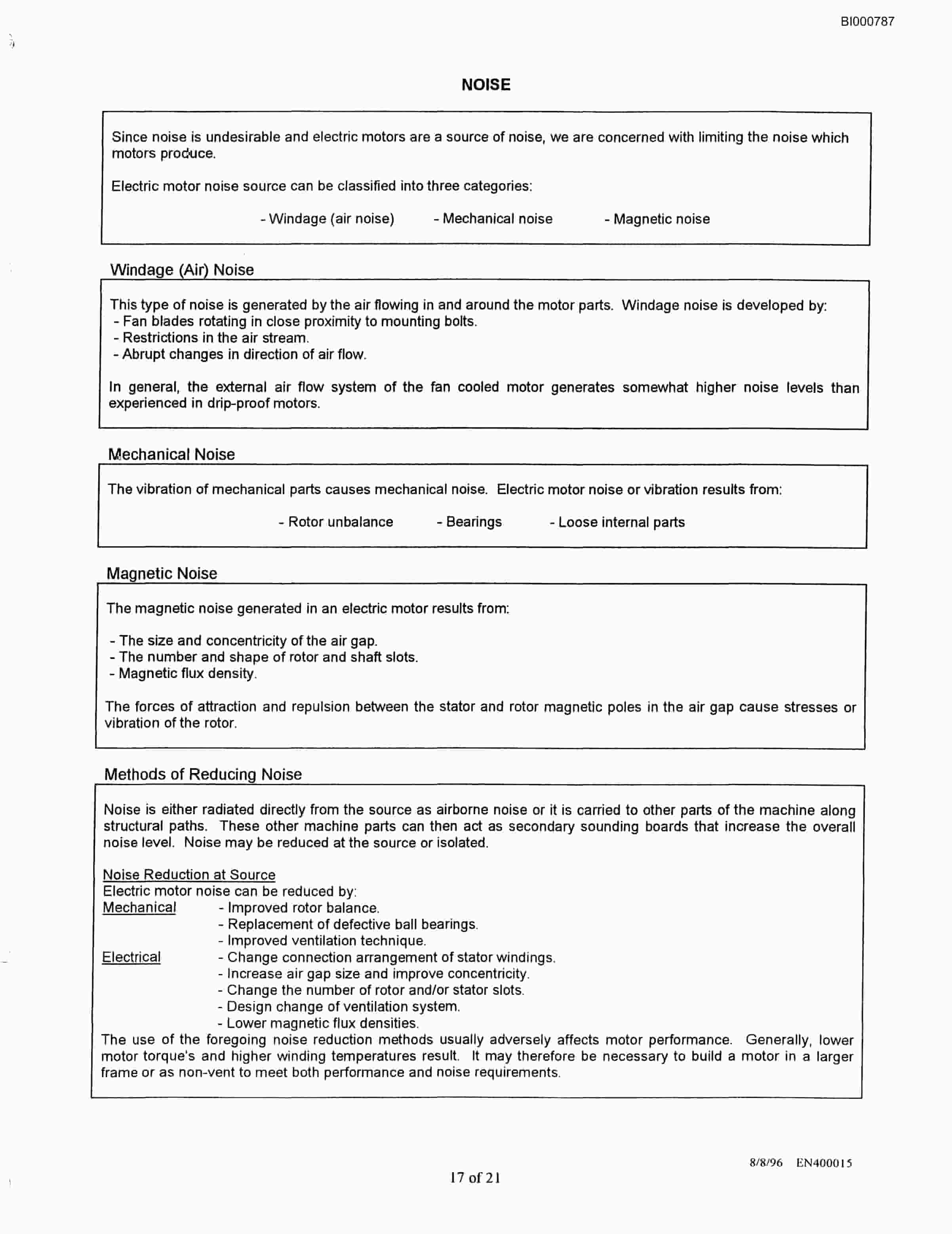 Bucyrus Longwall Face Conveyor Motors Technical Manual BI000787-2