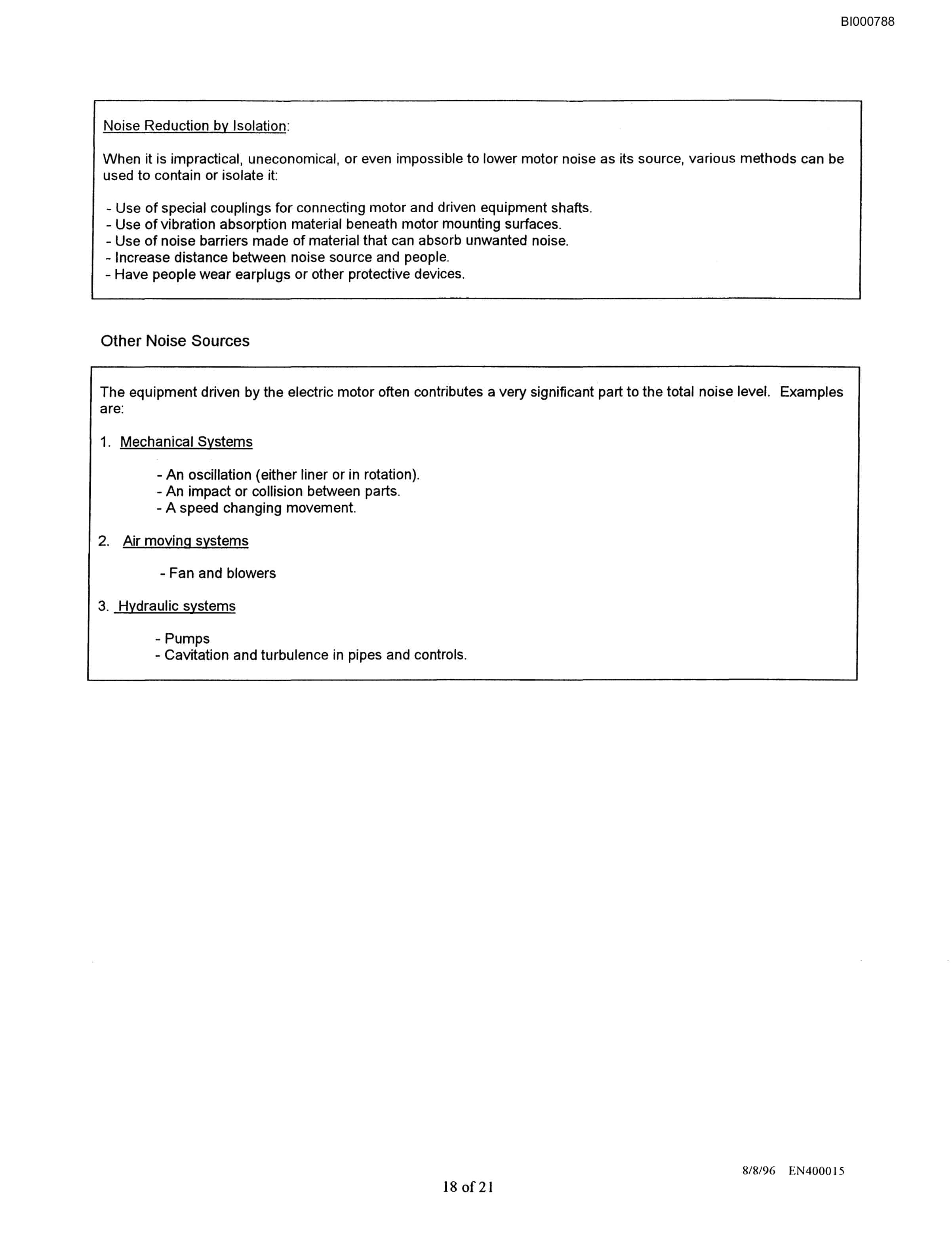 Bucyrus Longwall Face Conveyor Motors Technical Manual BI000788-2