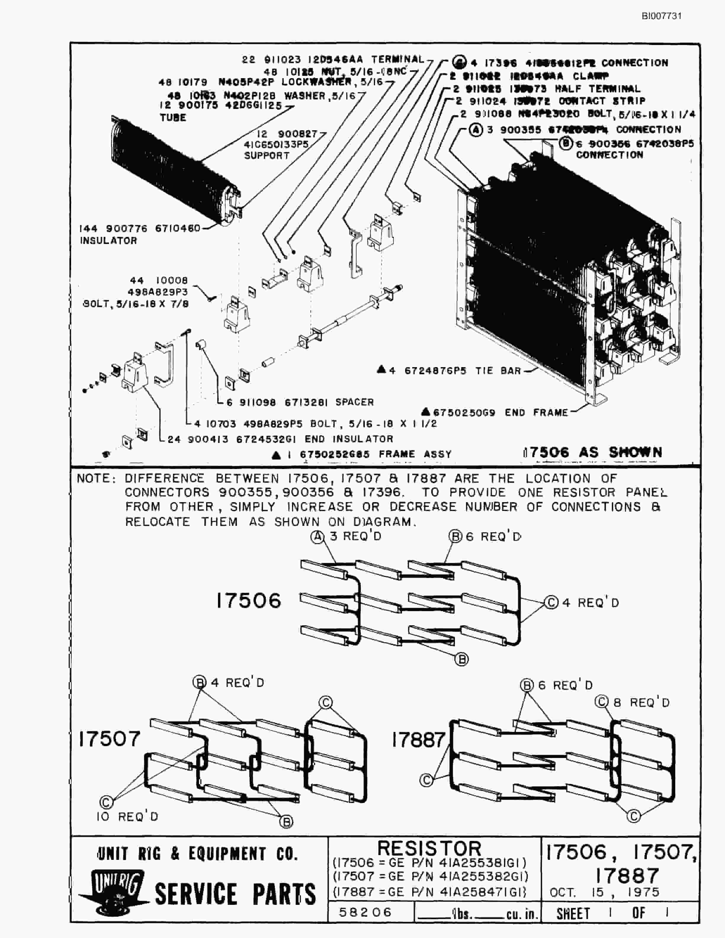 Bucyrus M-100 Assembly Parts Catalog BI007731-4