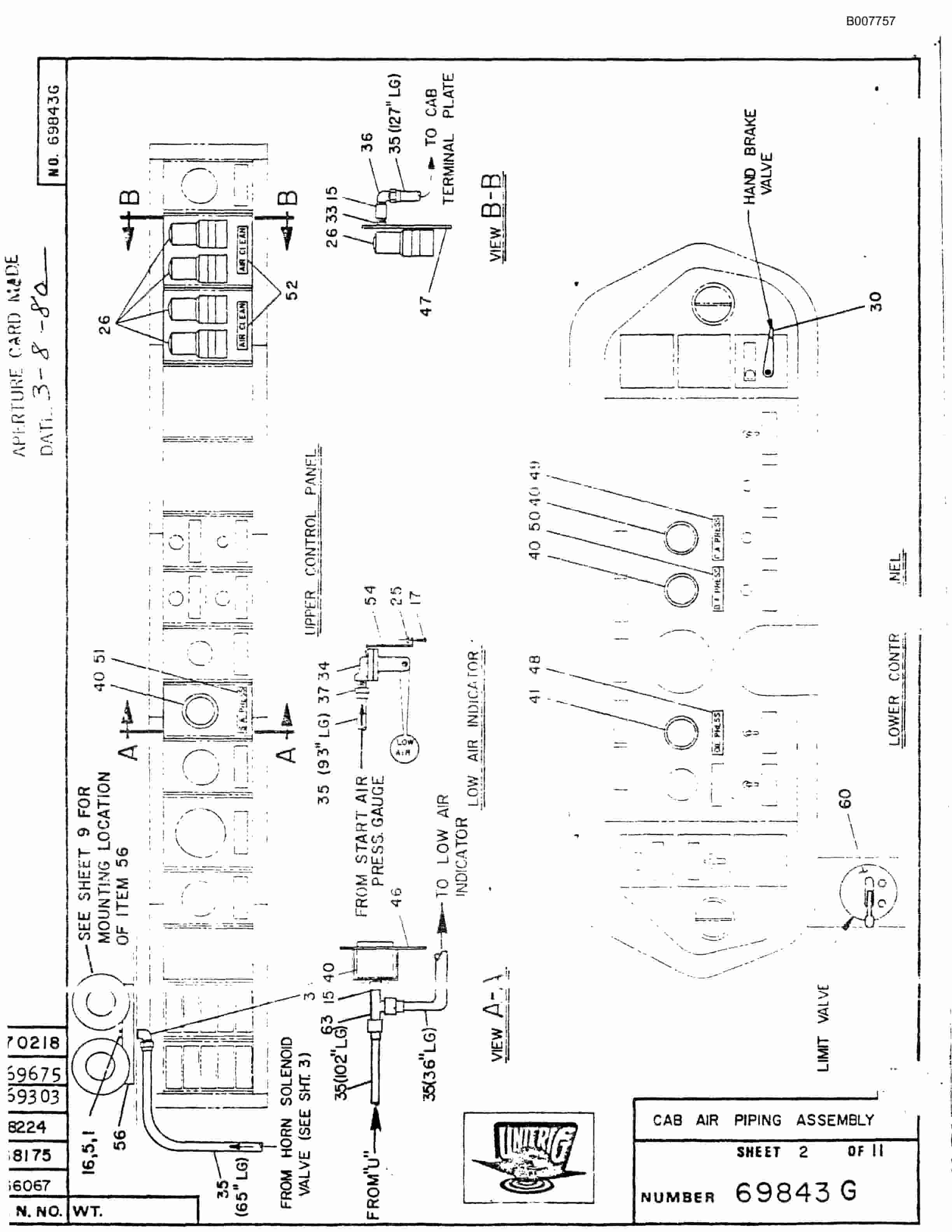 Bucyrus M-100 Assembly Parts Catalog BI007757-2