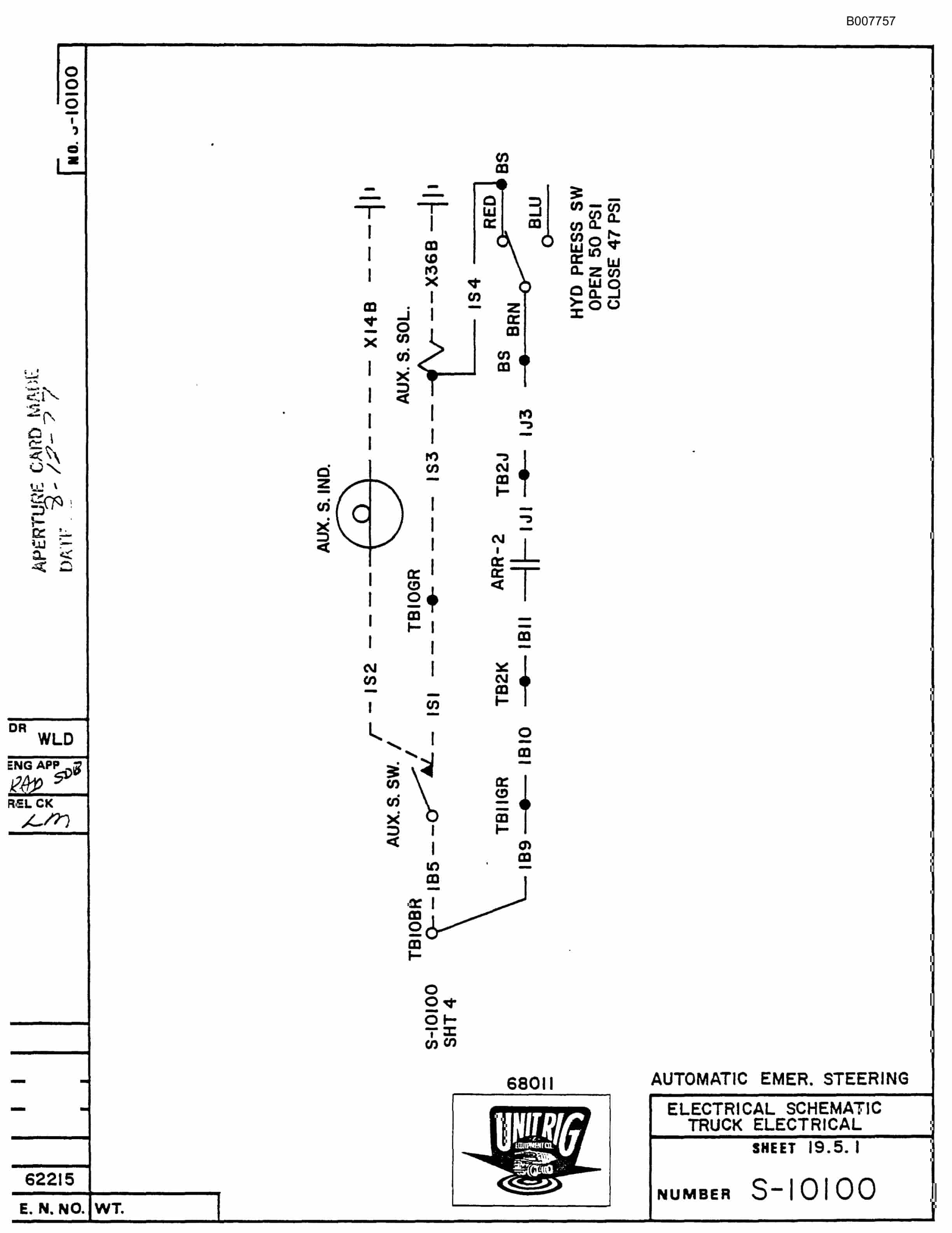 Bucyrus M-100 Assembly Parts Catalog BI007757-5