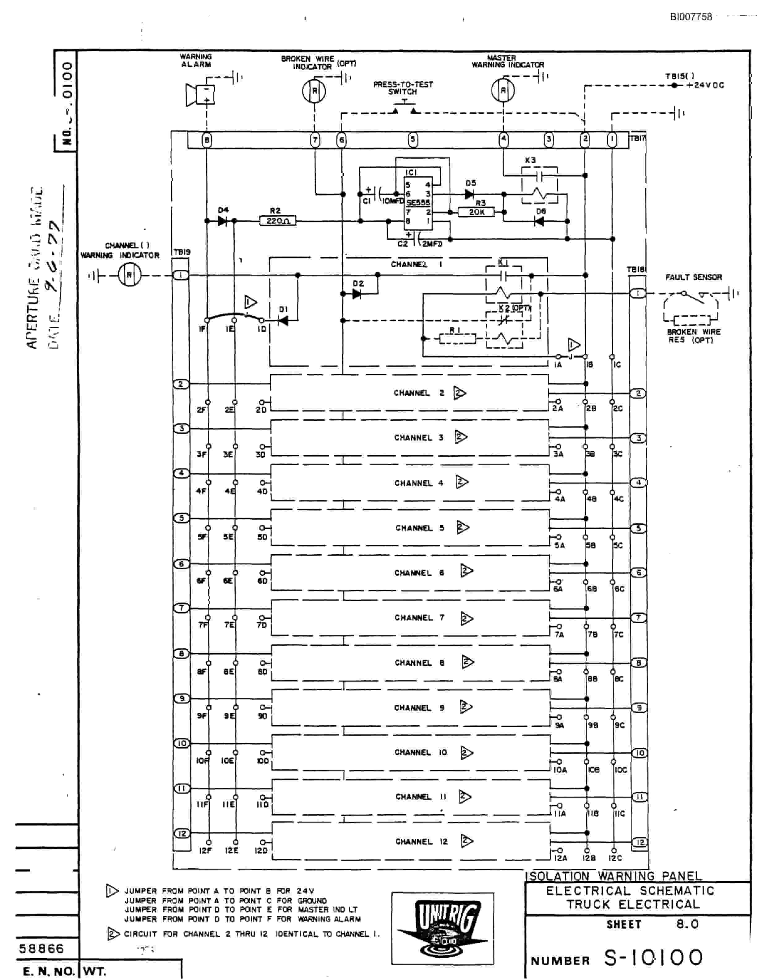 Bucyrus M-100 Assembly Parts Catalog BI007758-5
