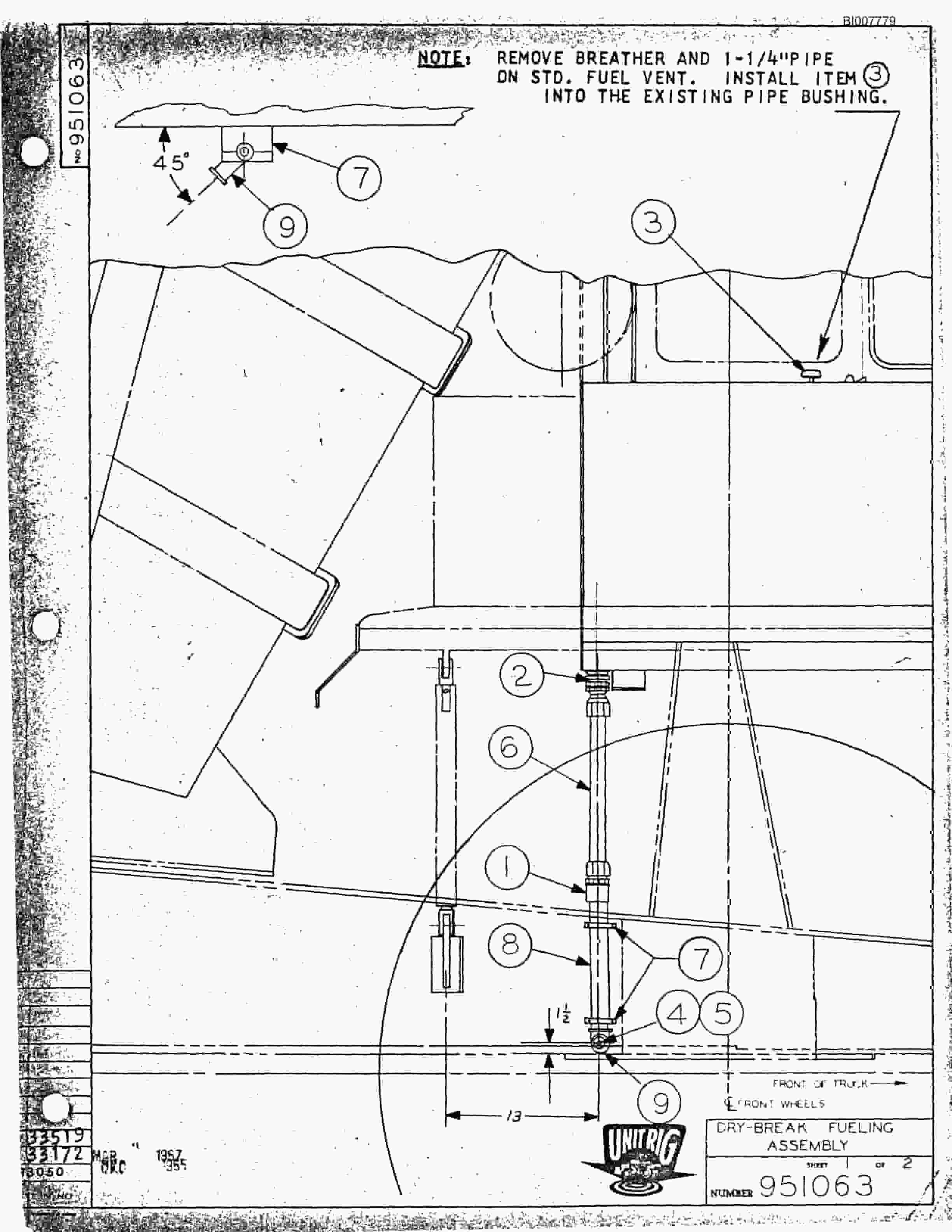 Bucyrus M-100 Assembly Parts Catalog BI007779-5
