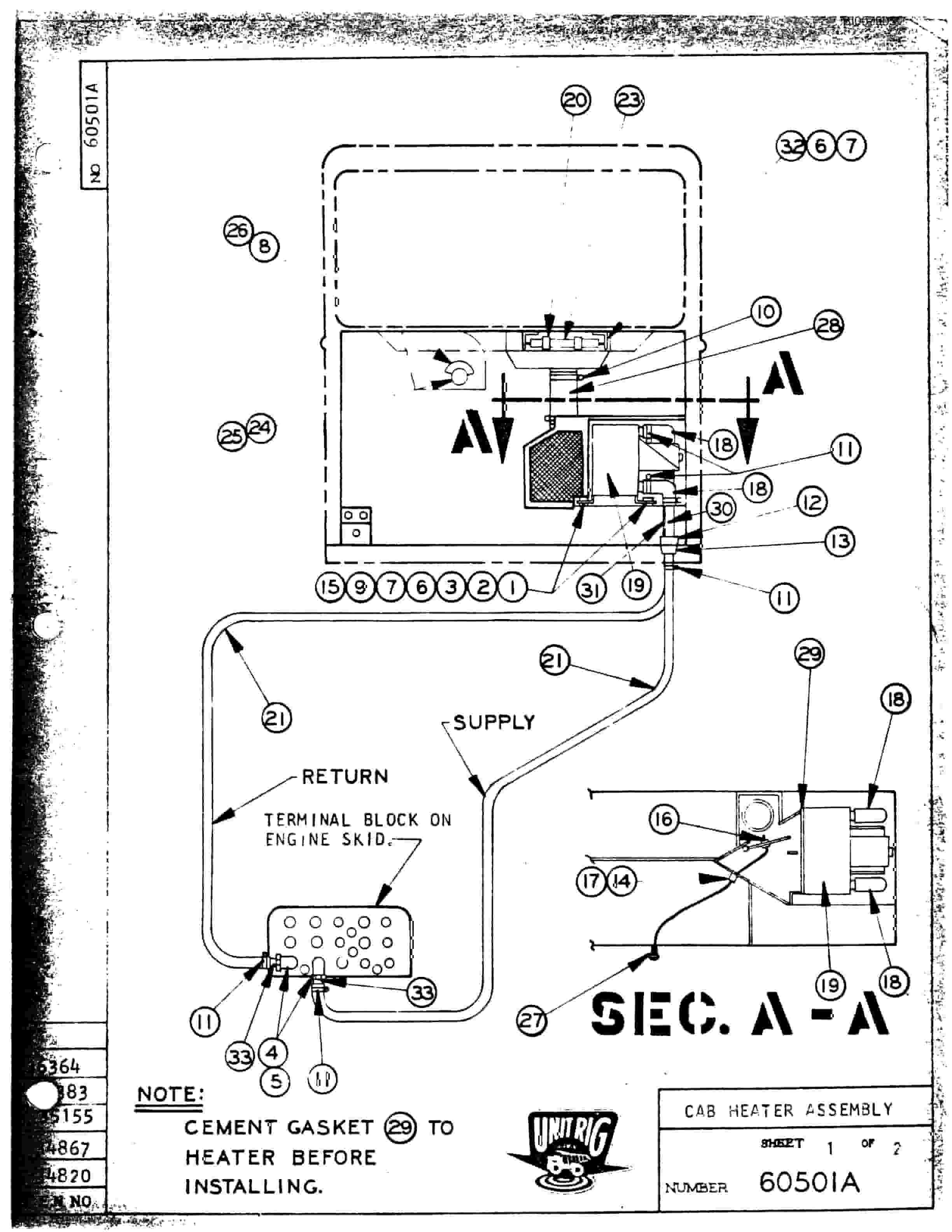 Bucyrus M-100 Assembly Parts Catalog BI007905-2