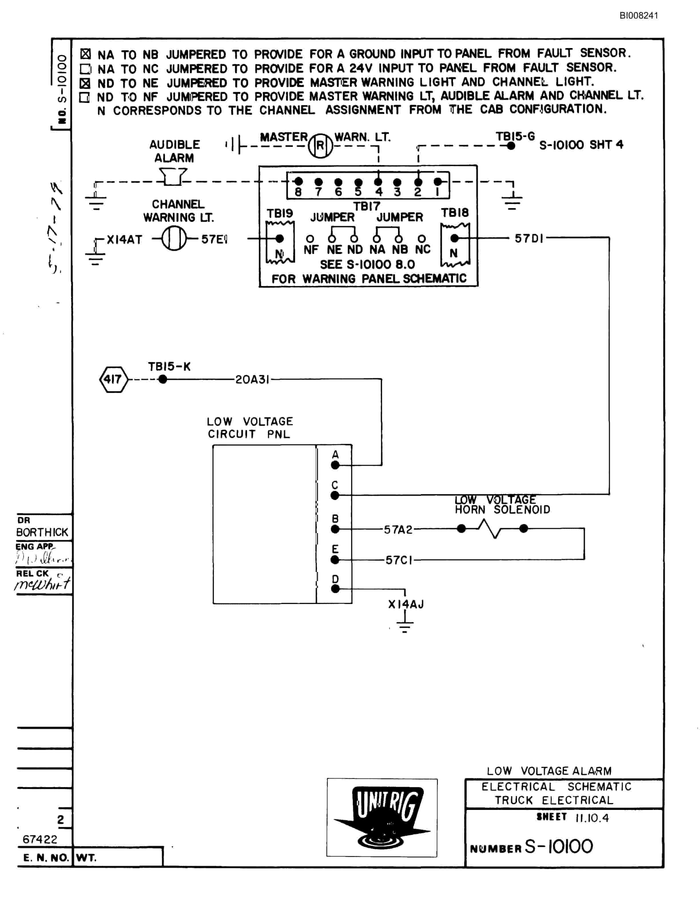 Bucyrus M-100 Assembly Parts Catalog BI008241-5