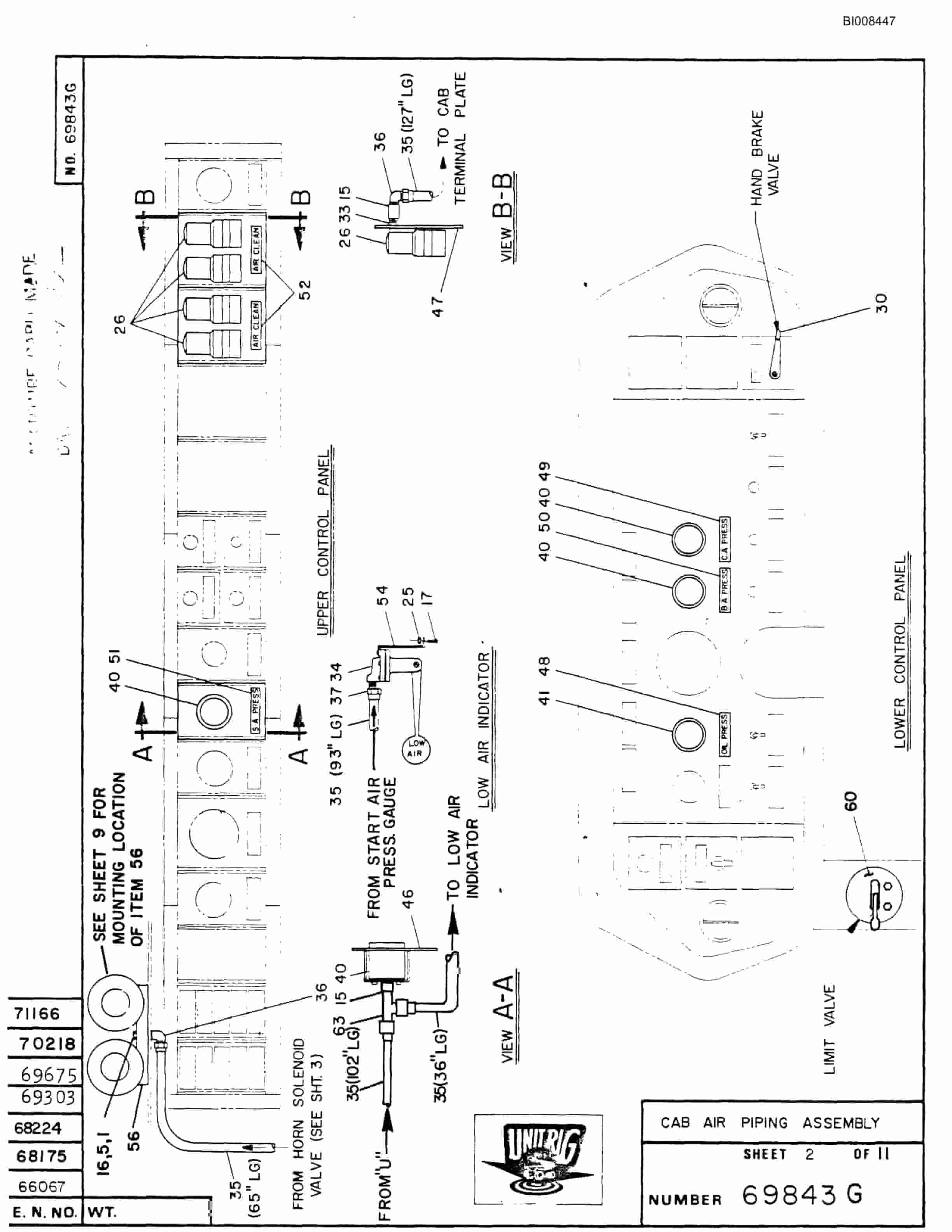 Bucyrus M-100 Assembly Parts Catalog BI008447-2