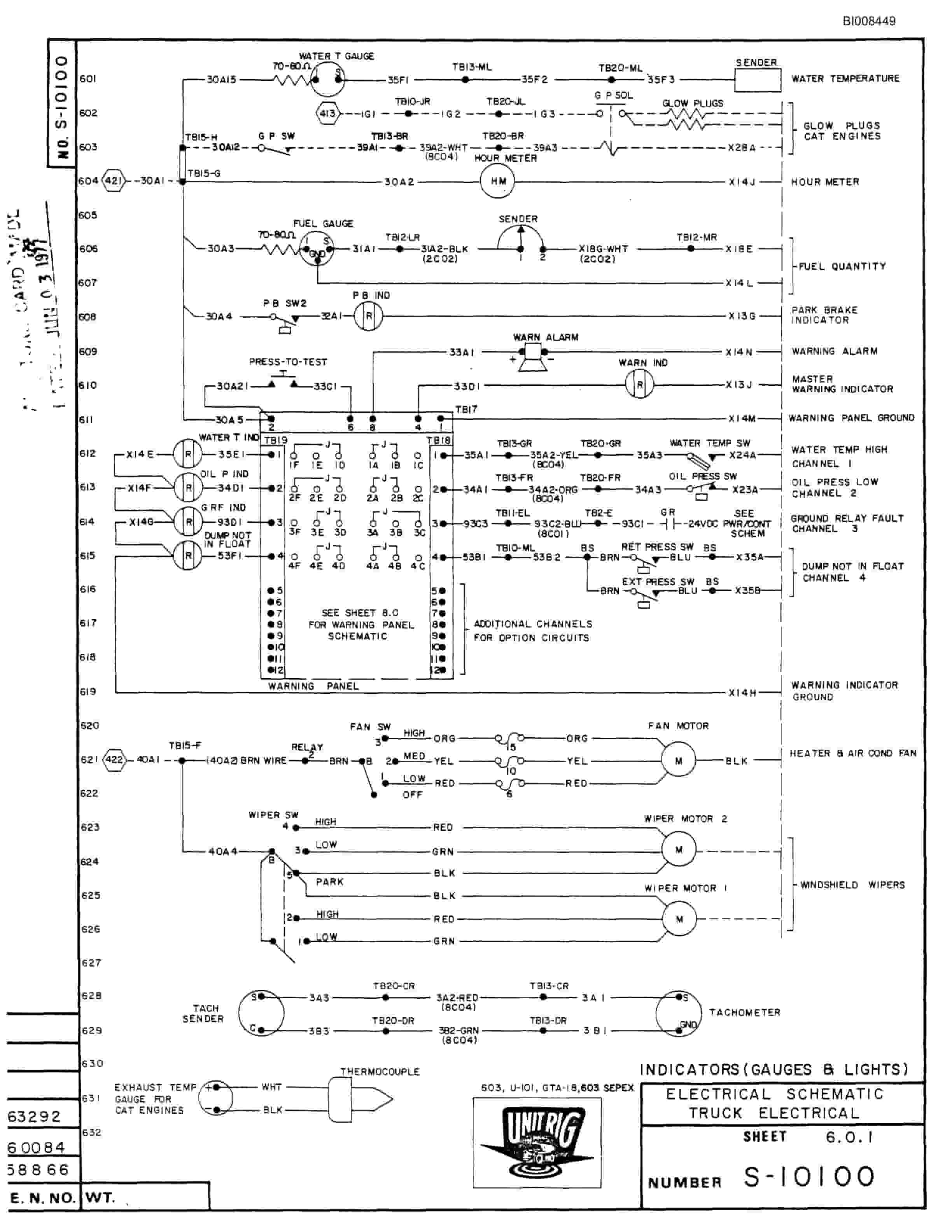 Bucyrus M-100 Assembly Parts Catalog BI008449-5