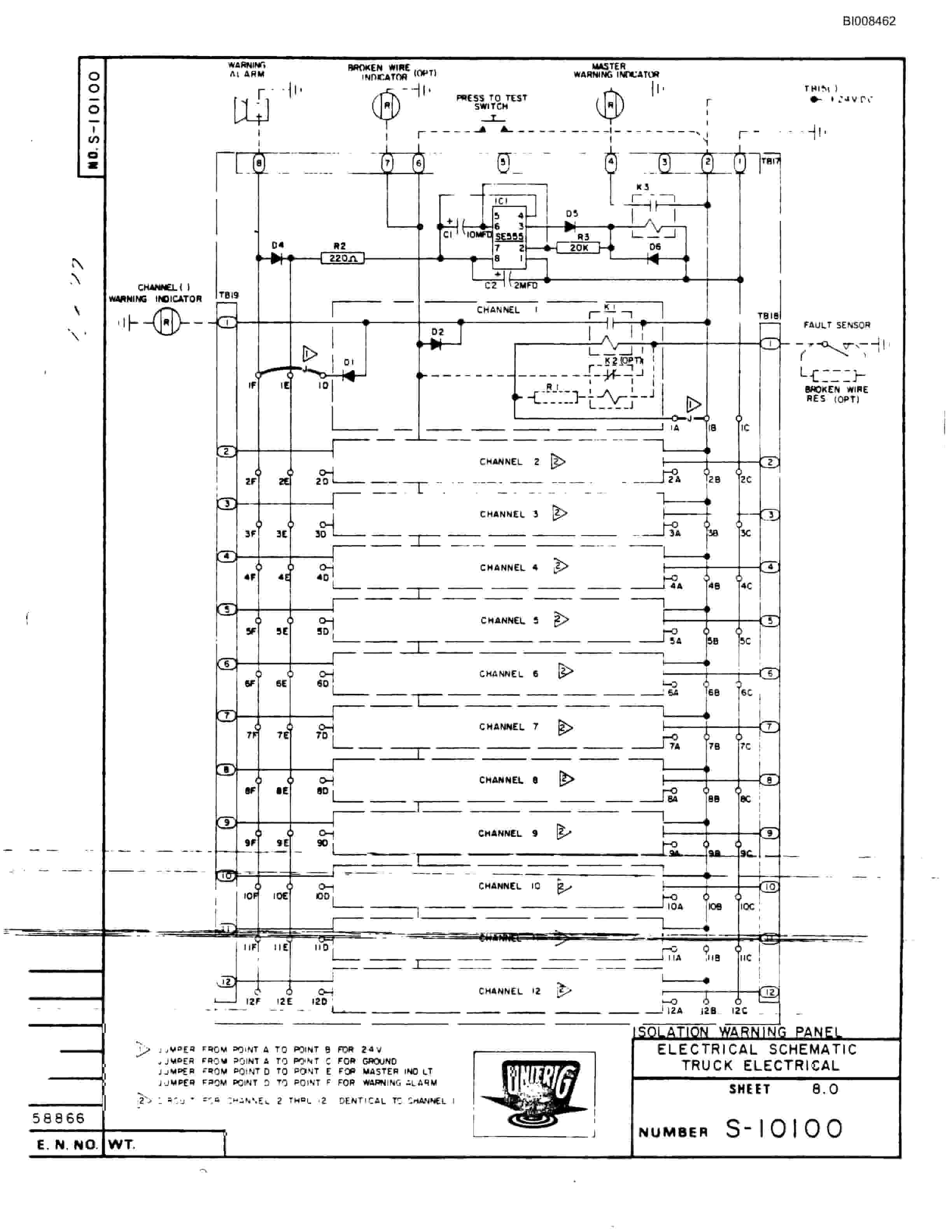 Bucyrus M-100 Assembly Parts Catalog BI008462-5