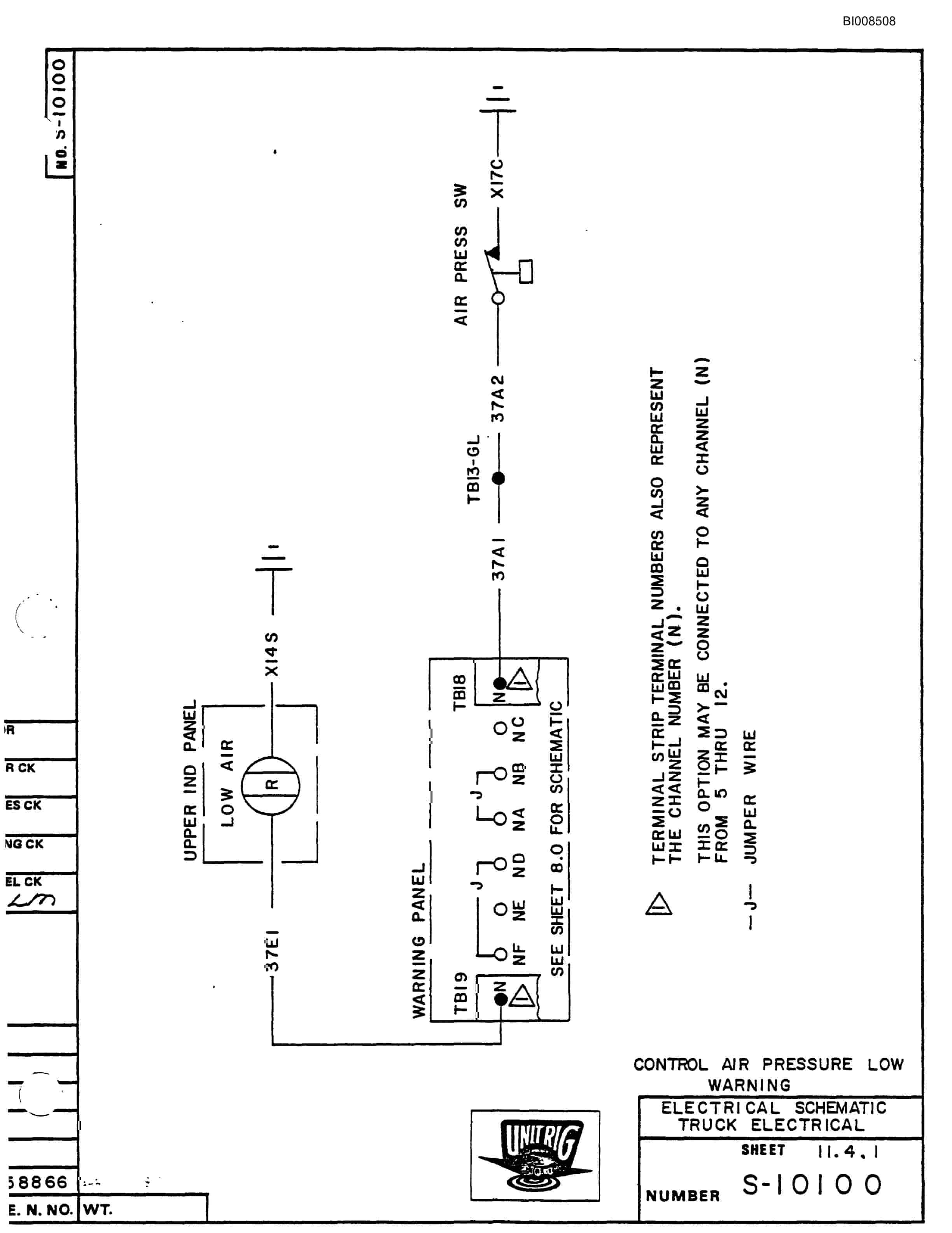 Bucyrus M-100 Assembly Parts Catalog BI008508-5
