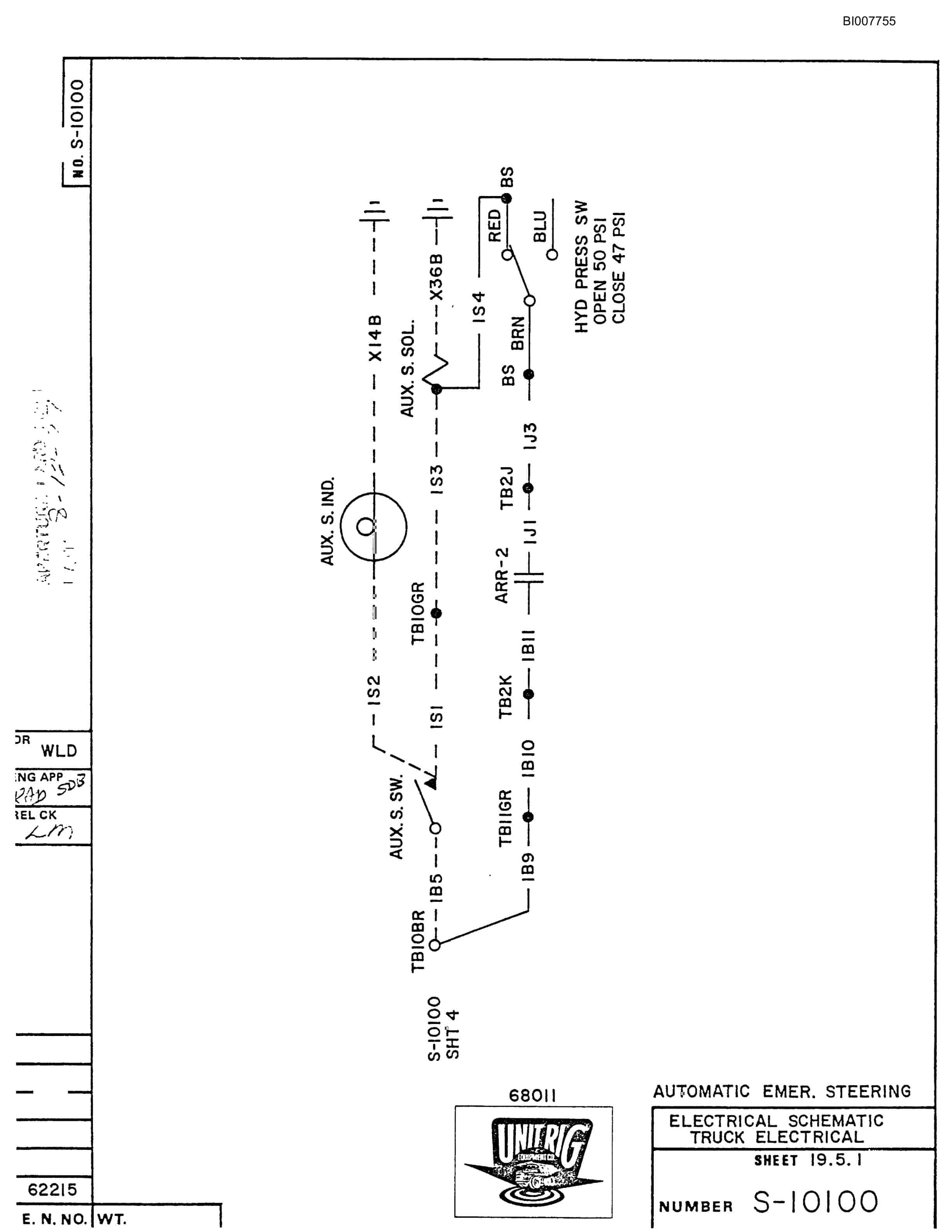 Bucyrus M-100 Illustrated Parts Catalog BI007755-5