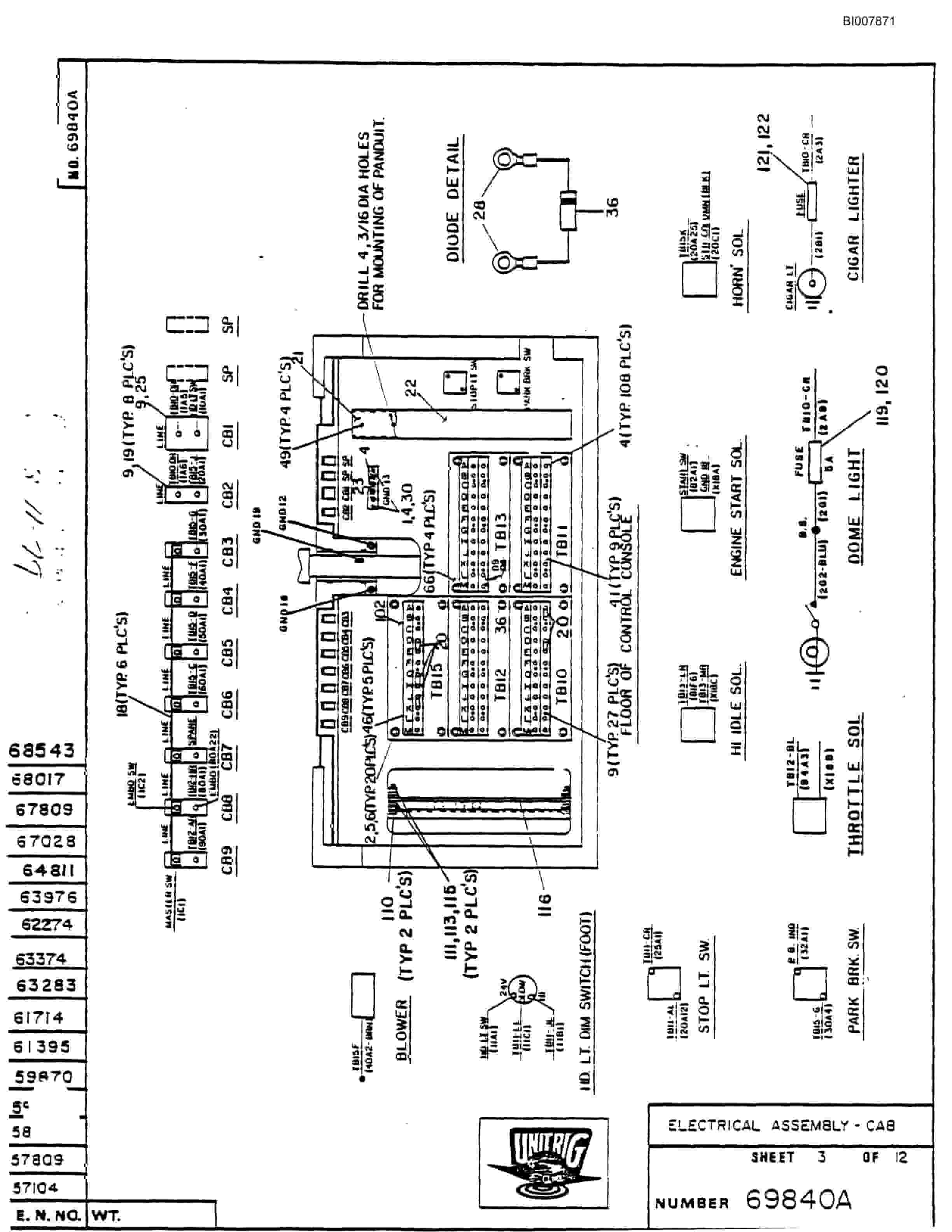 Bucyrus M-100 Illustrated Parts Catalog BI007871-2