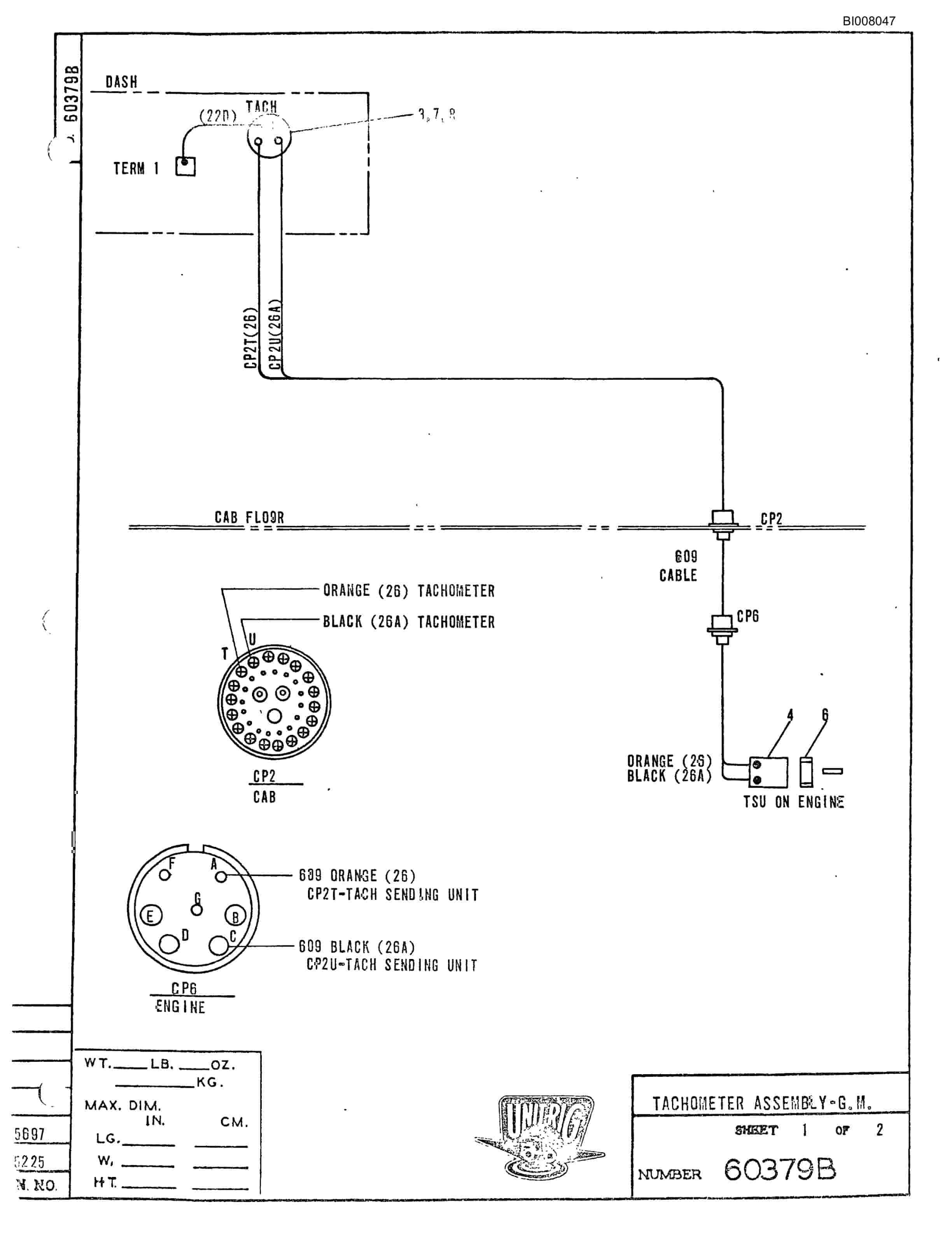 Bucyrus M-100 Illustrated Parts Catalog BI008047-3
