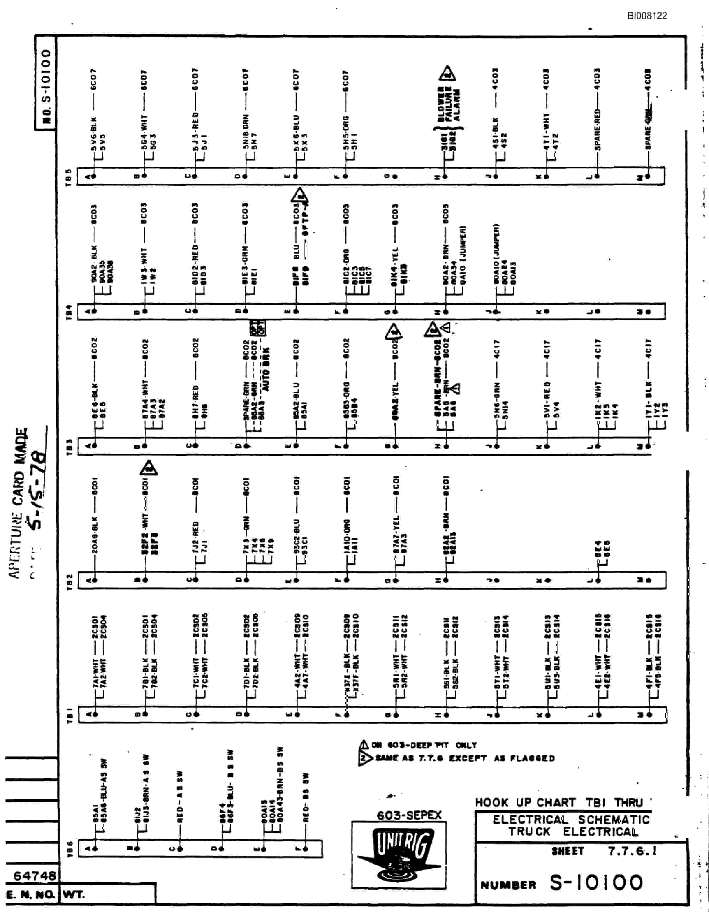 Bucyrus M-100 Illustrated Parts Catalog BI008122-5
