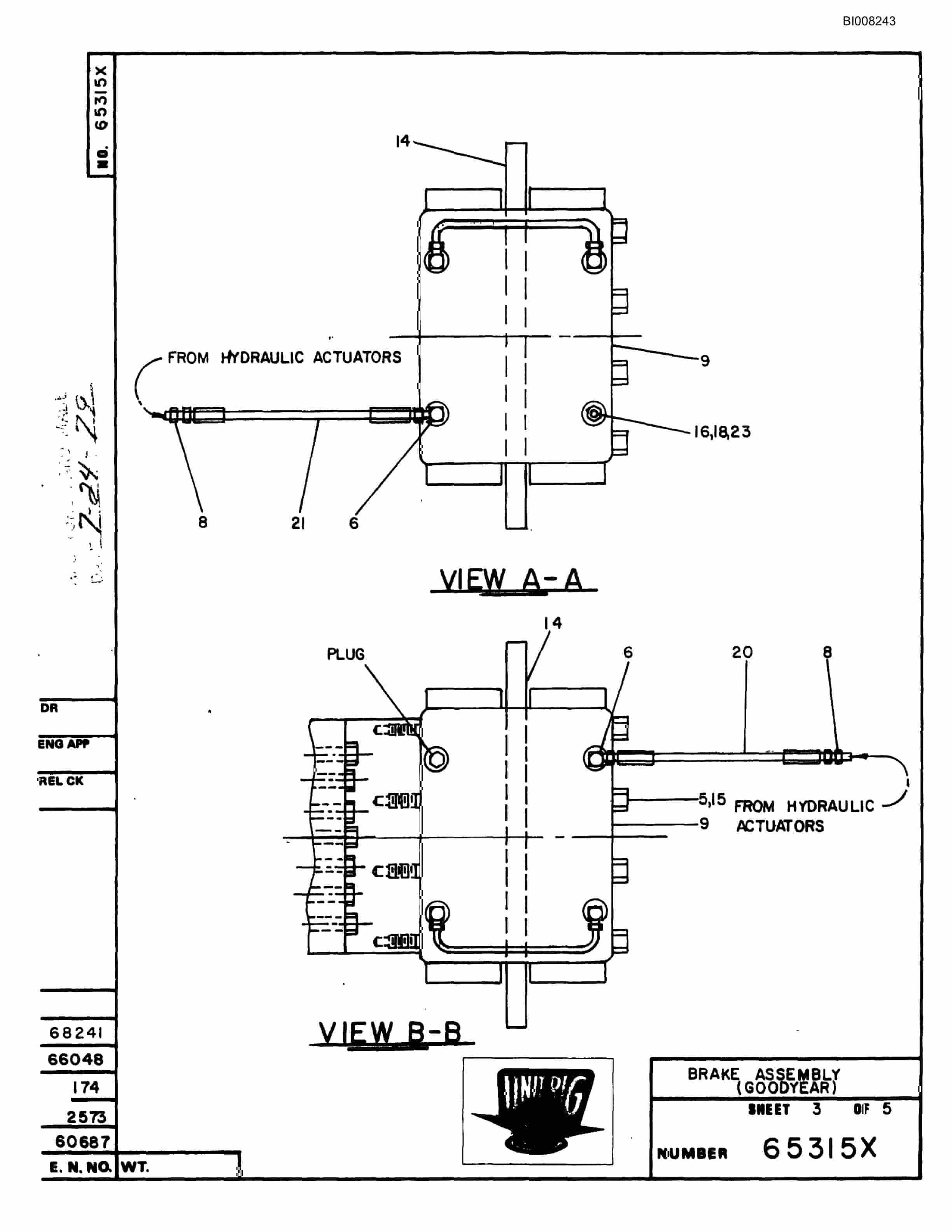 Bucyrus M-100 Illustrated Parts Catalog BI008243-2