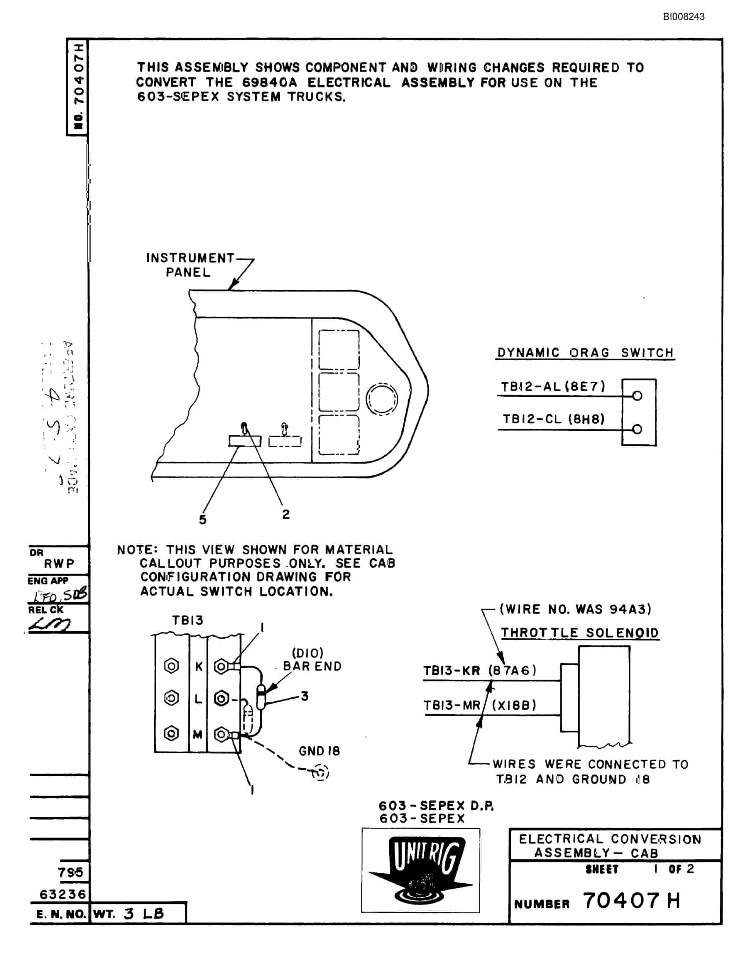 Bucyrus M-100 Illustrated Parts Catalog BI008243-3