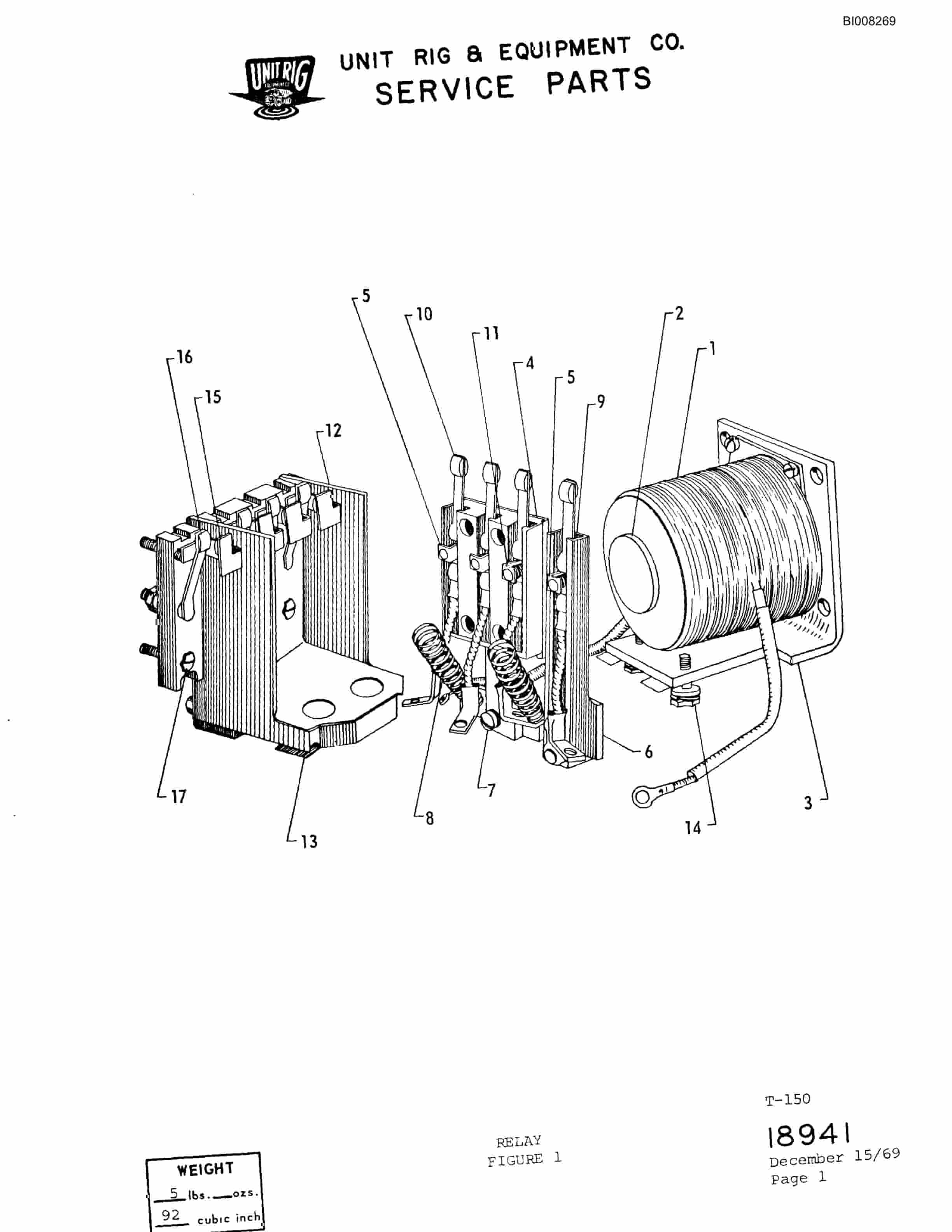 Bucyrus M-100 Illustrated Parts Catalog BI008269-5