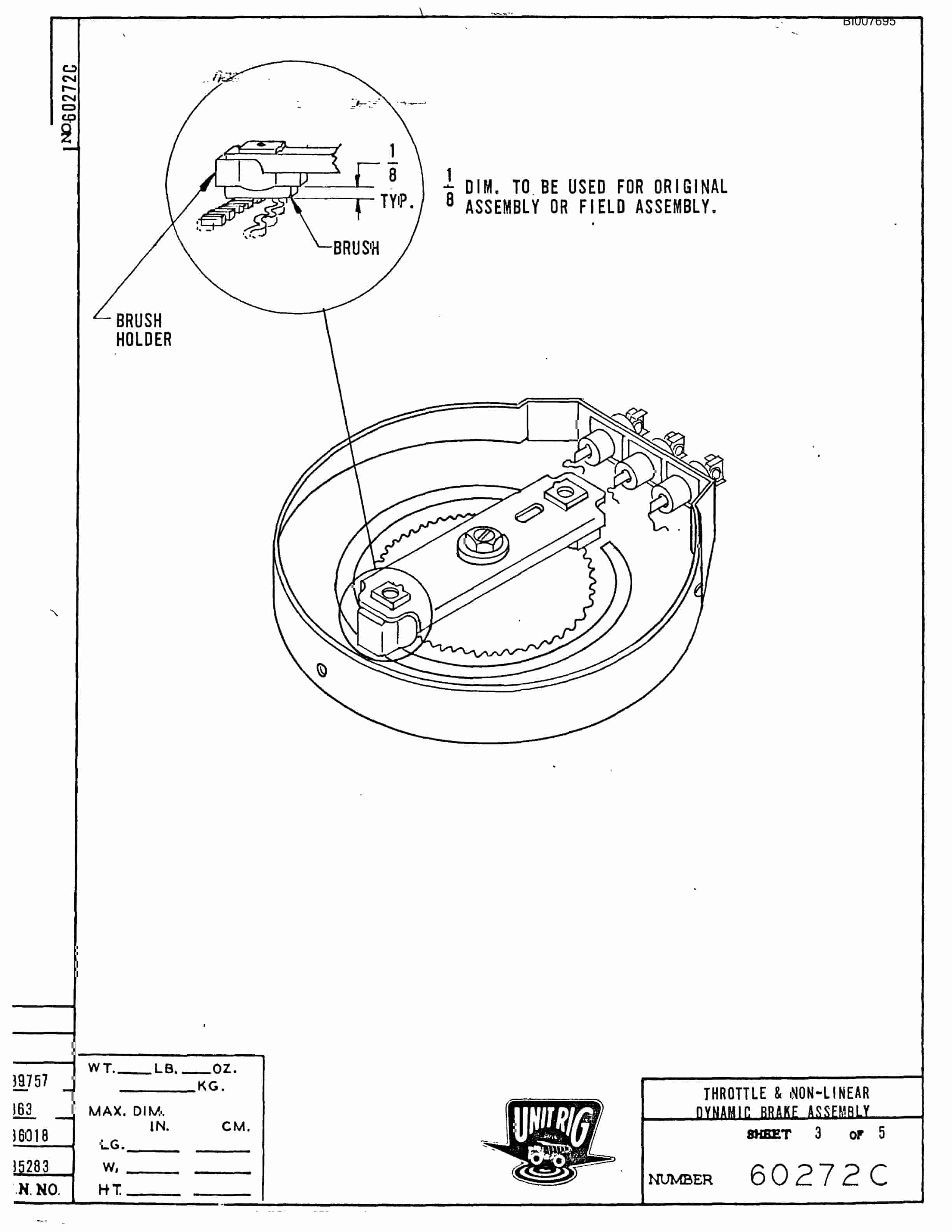 Bucyrus M-100 Parts Catalog BI007695-2