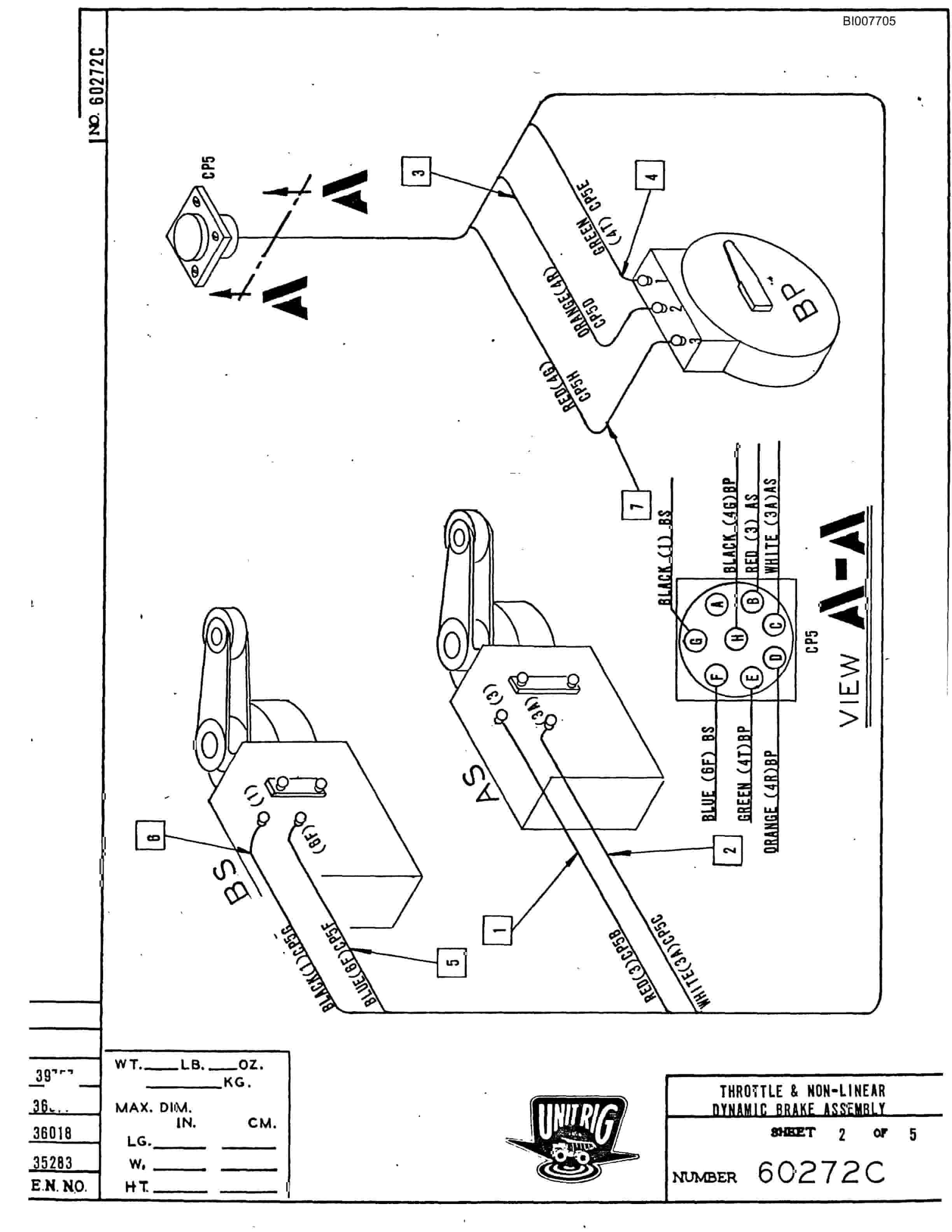 Bucyrus M-100 Parts Catalog BI007705-2