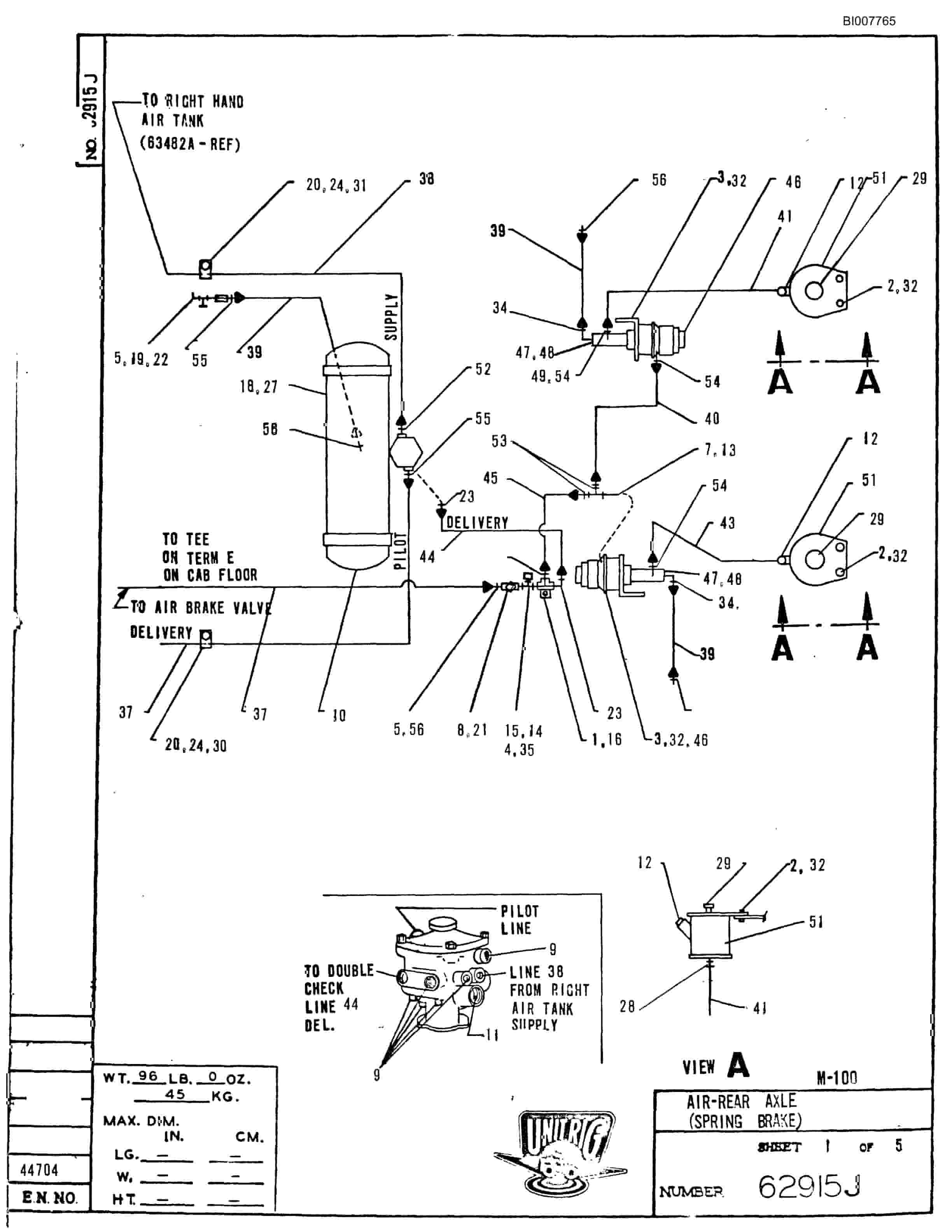 Bucyrus M-100 Parts Catalog BI007765-2