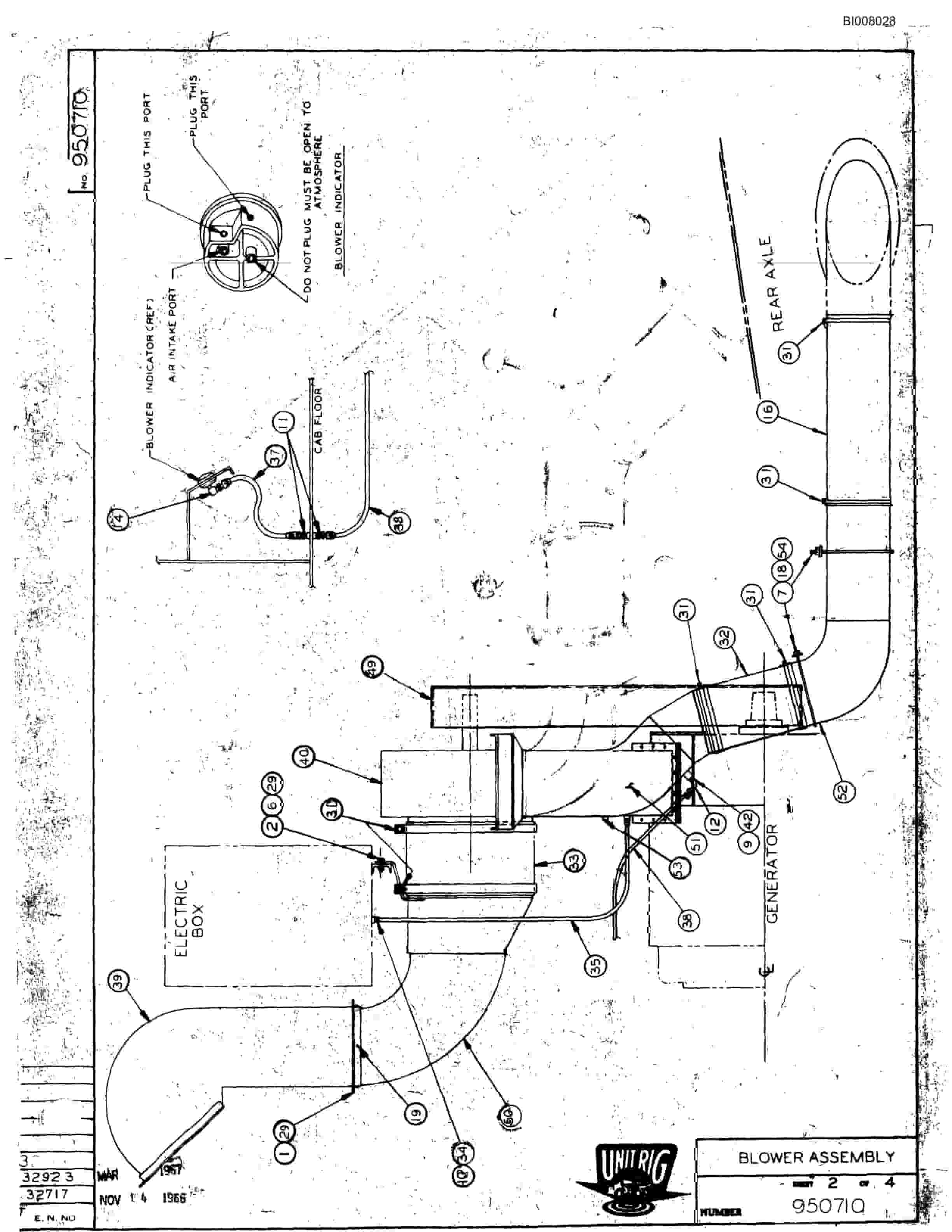 Bucyrus M-100 Parts Catalog BI008028-3