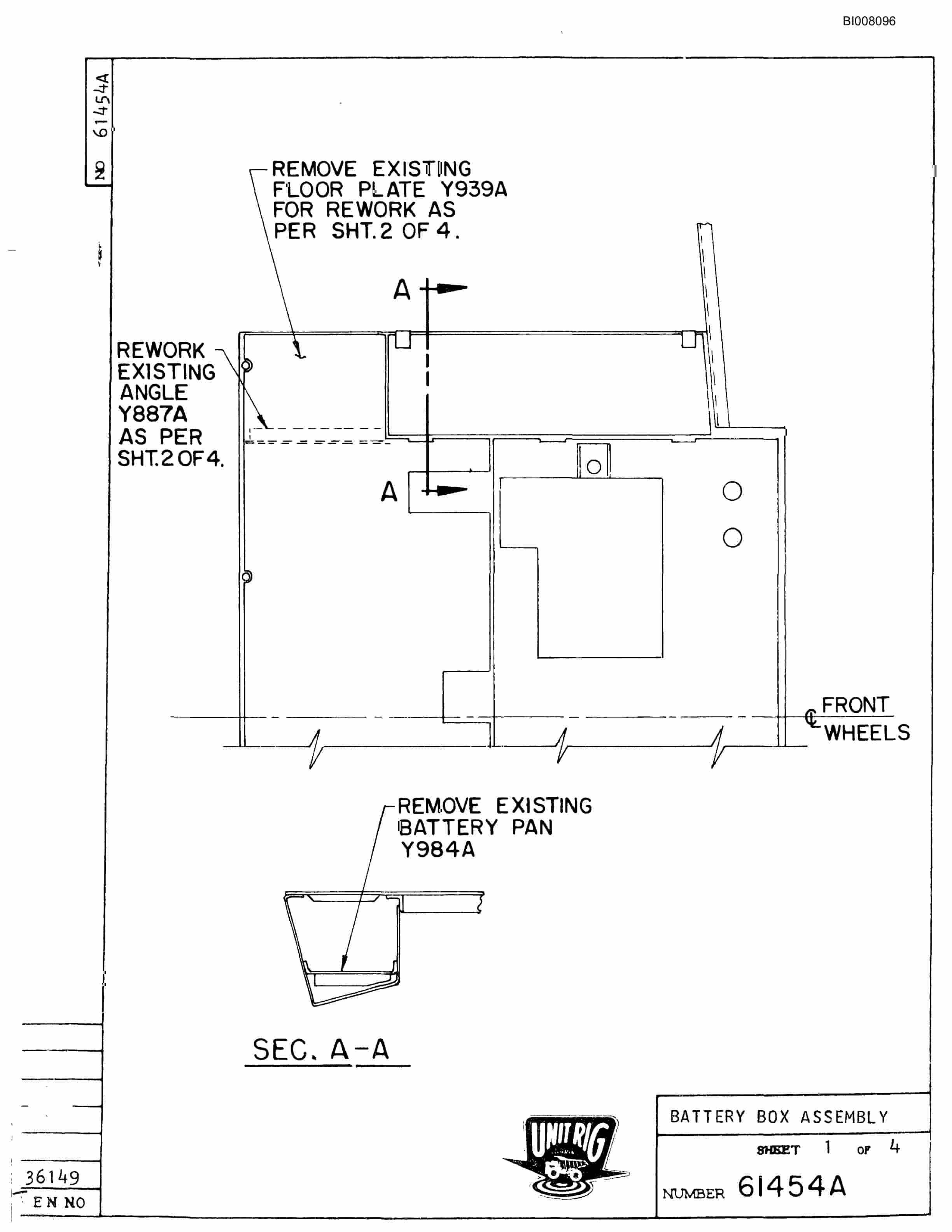 Bucyrus M-100 Parts Catalog BI008096-4