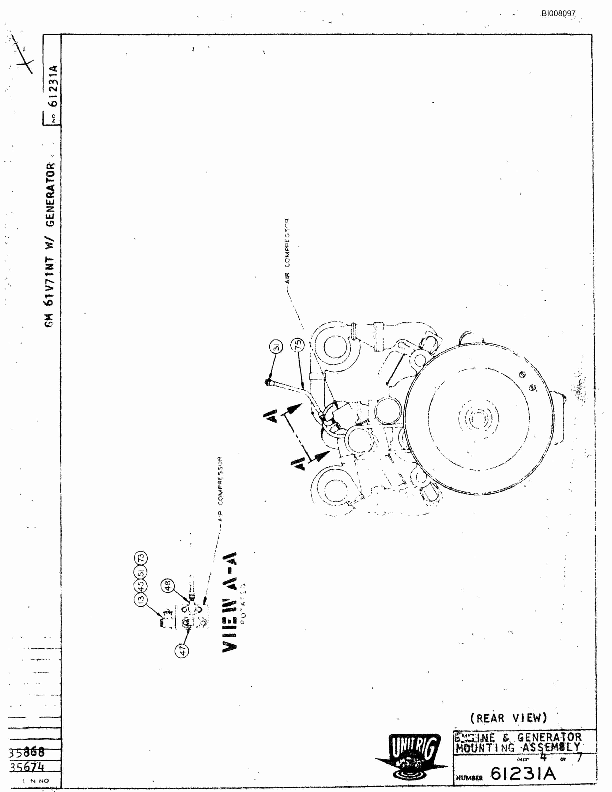 Bucyrus M-100 Parts Catalog BI008097-3