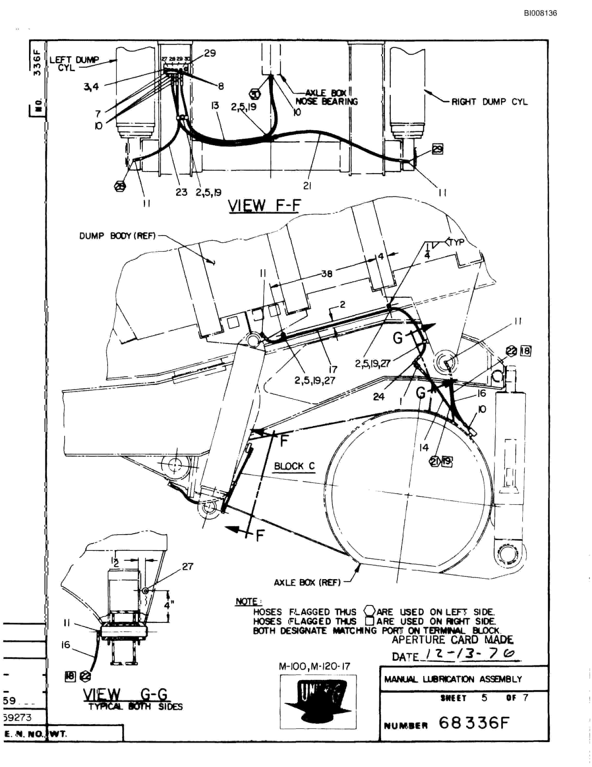 Bucyrus M-100 Parts Catalog BI008136-3