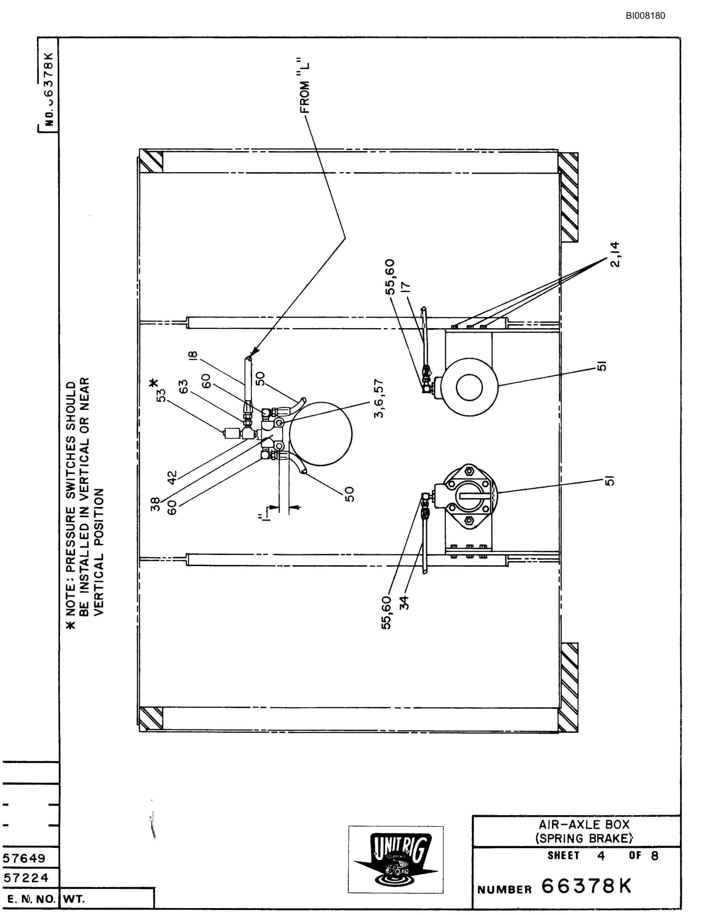 Bucyrus M-100 Parts Catalog BI008180-2