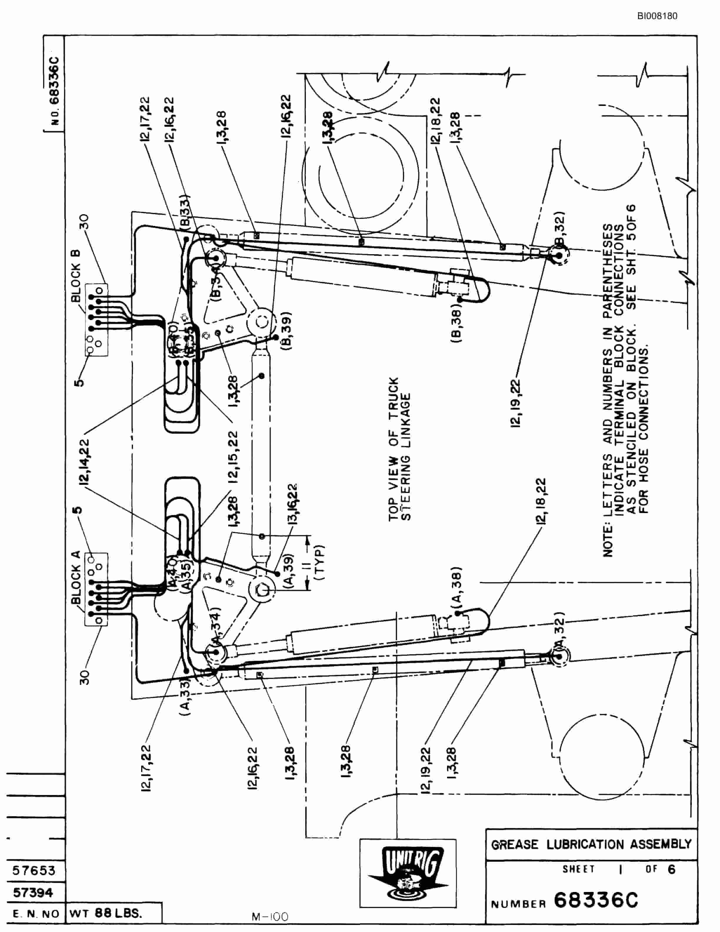 Bucyrus M-100 Parts Catalog BI008180-3
