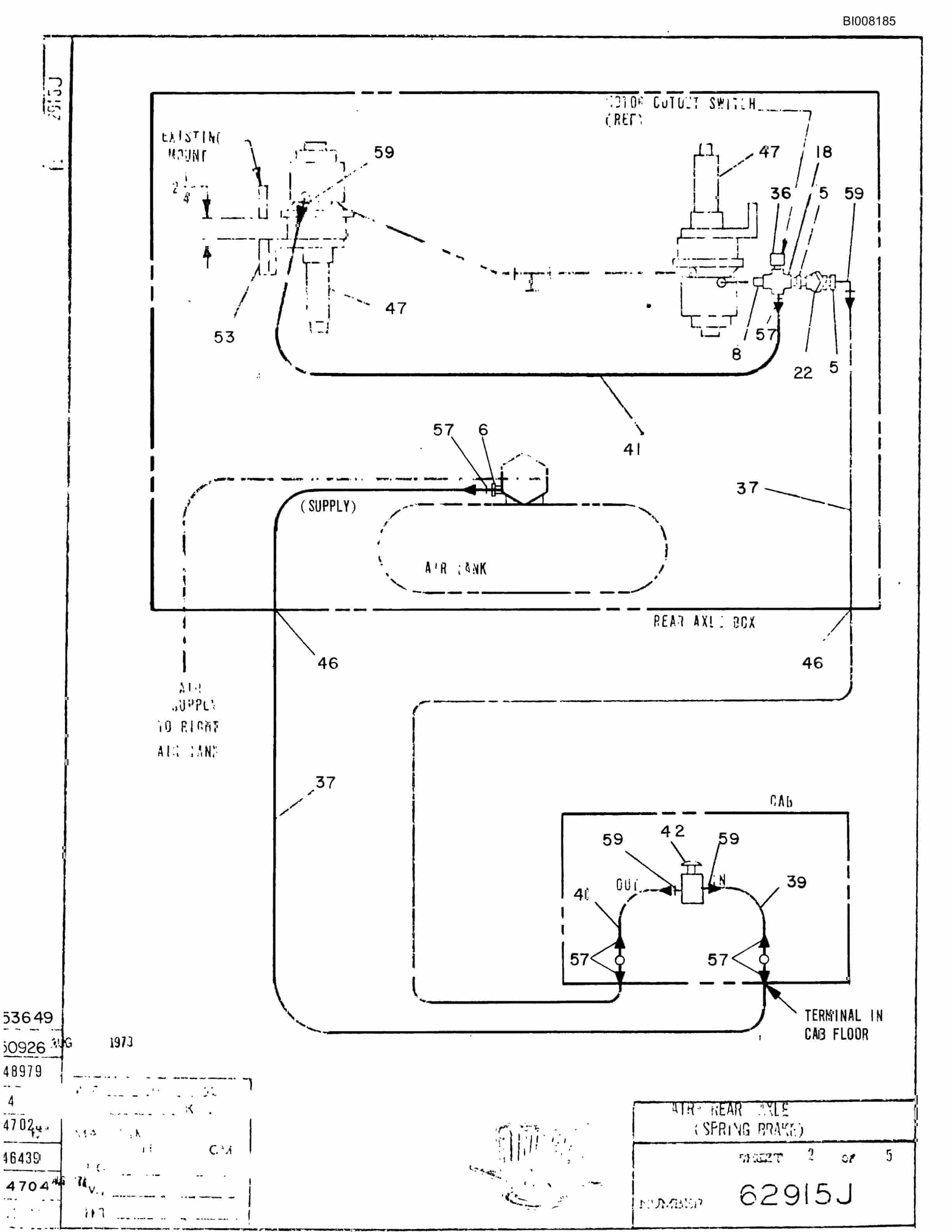 Bucyrus M-100 Parts Catalog BI008185-2