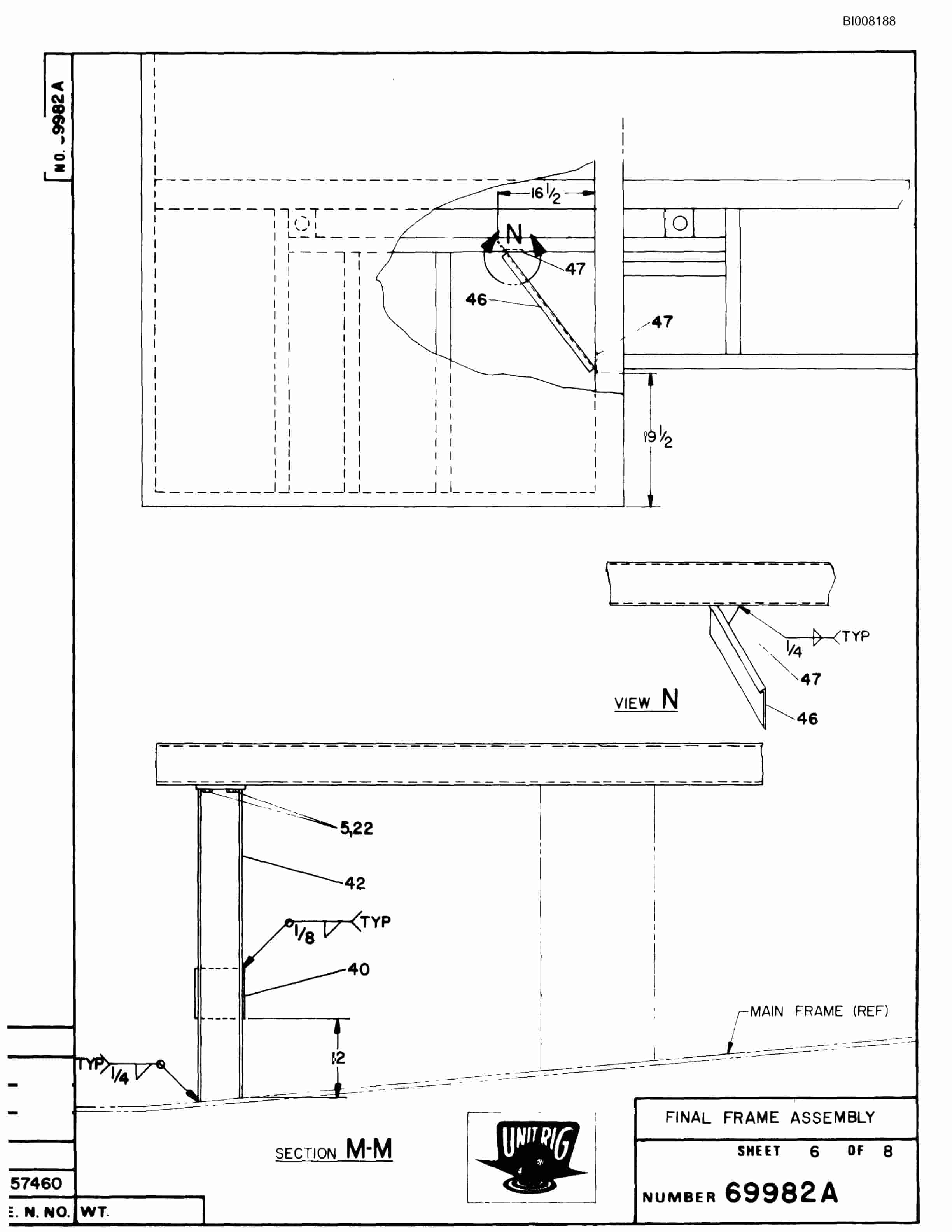 Bucyrus M-100 Parts Catalog BI008188-2
