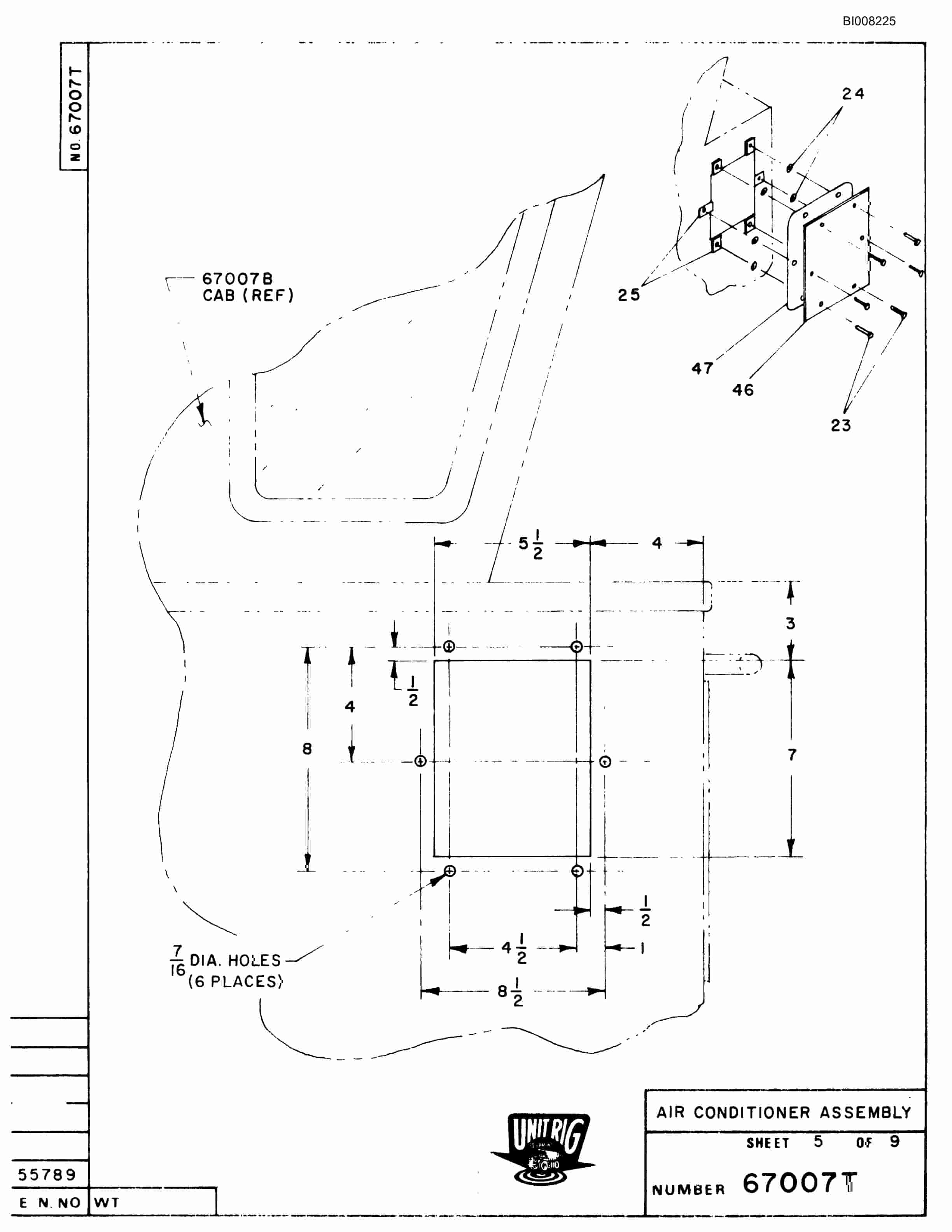 Bucyrus M-100 Parts Catalog BI008225-3