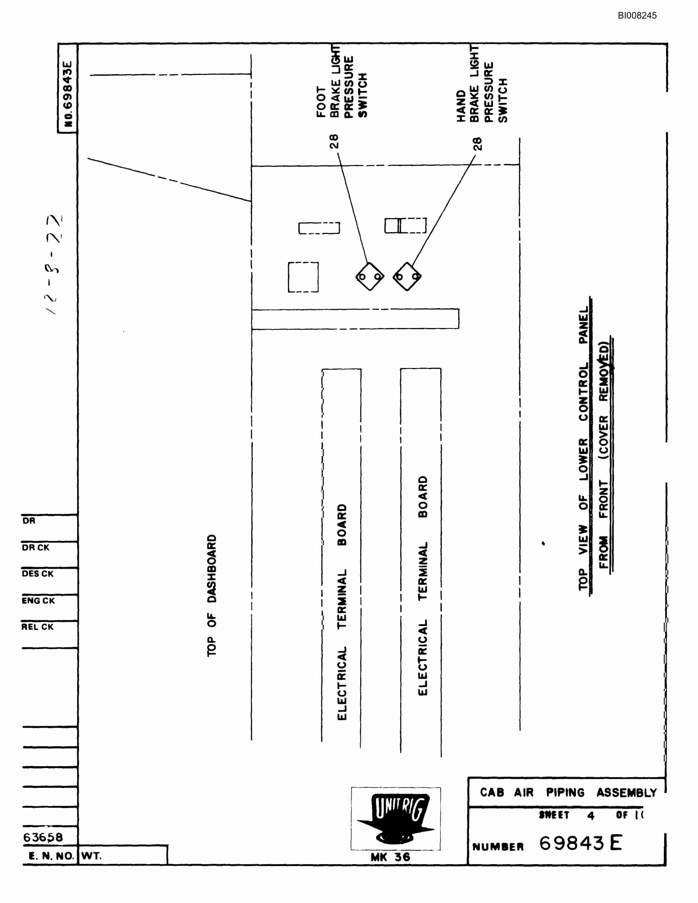 Bucyrus M-100 Parts Catalog BI008245-2
