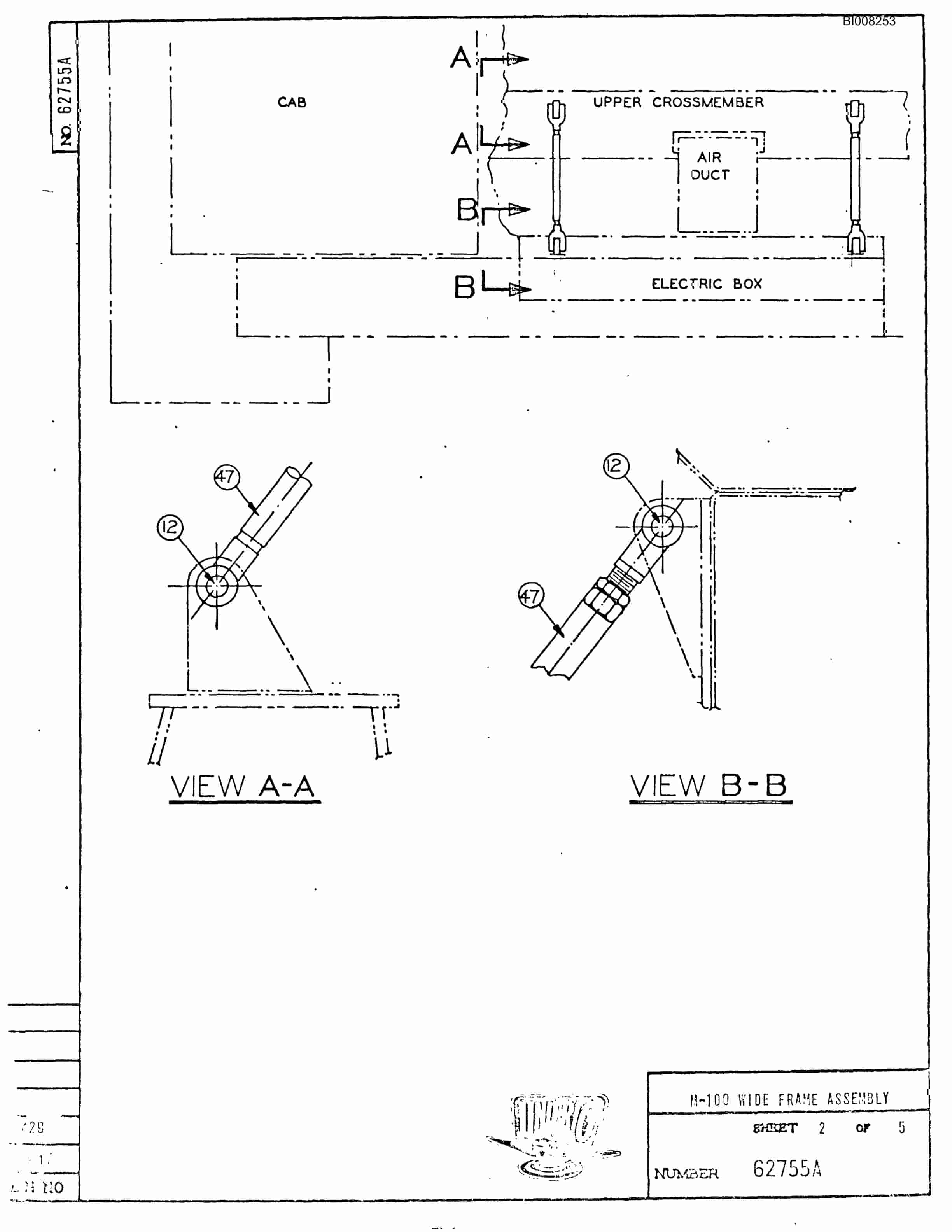 Bucyrus M-100 Parts Catalog BI008253-2