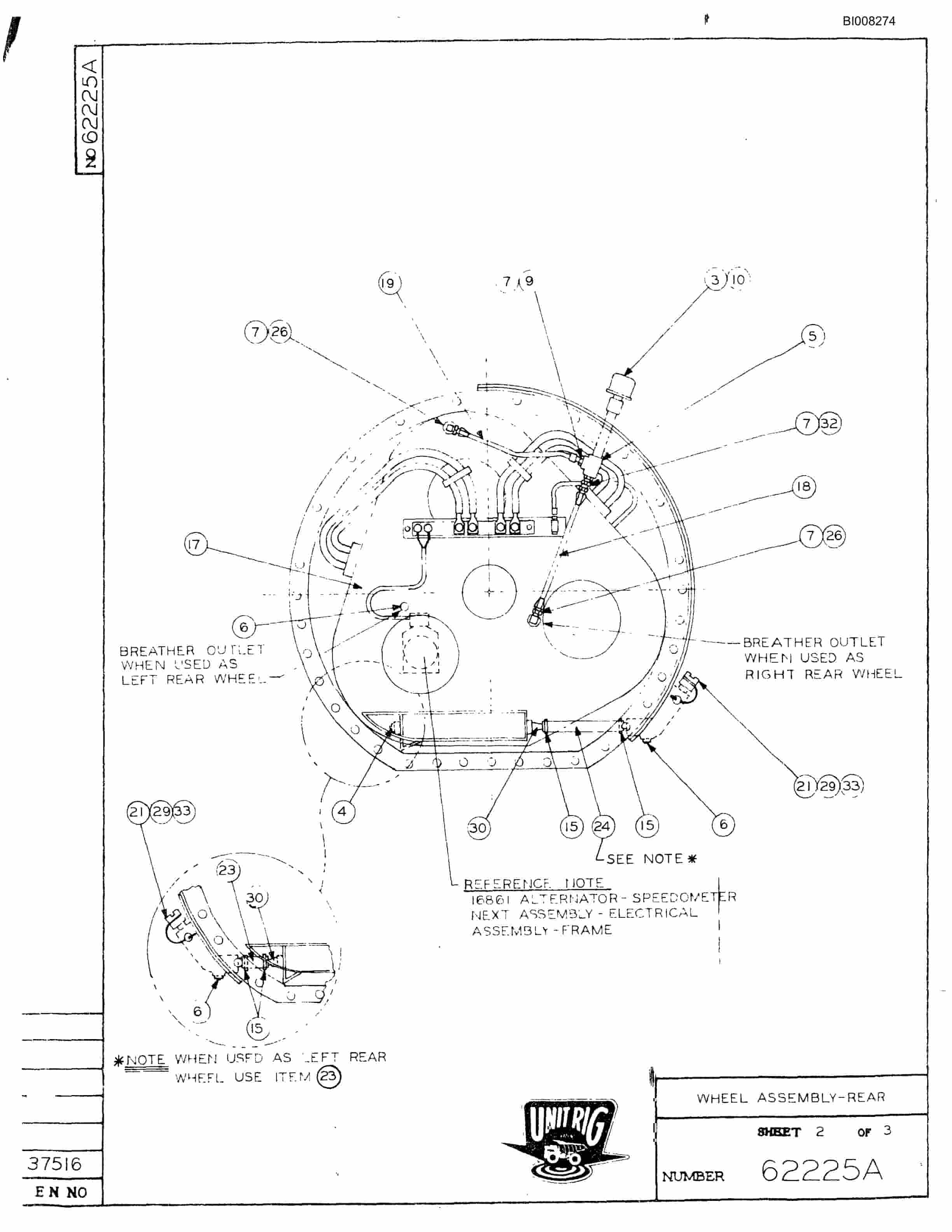Bucyrus M-100 Parts Catalog BI008274-2