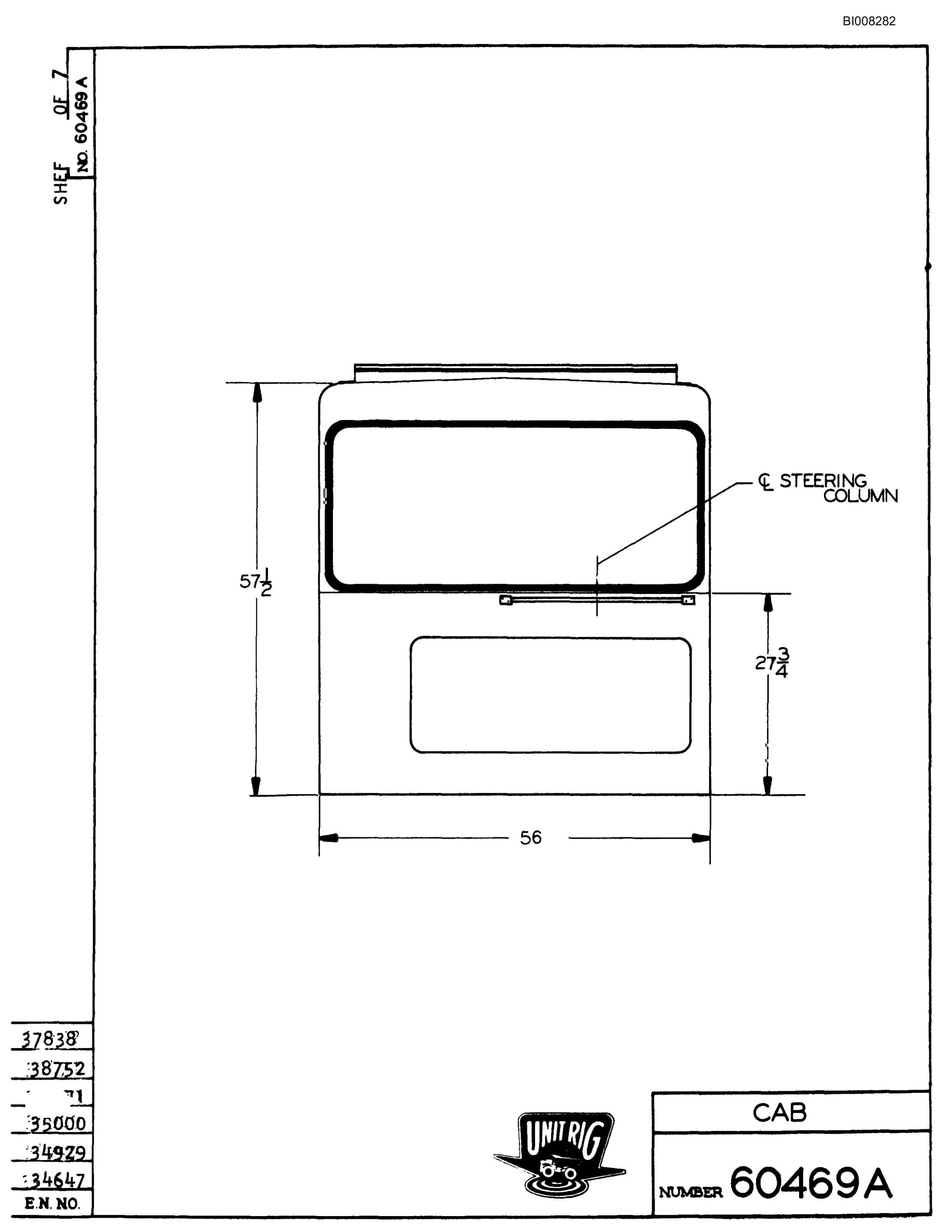 Bucyrus M-100 Parts Catalog BI008282-5