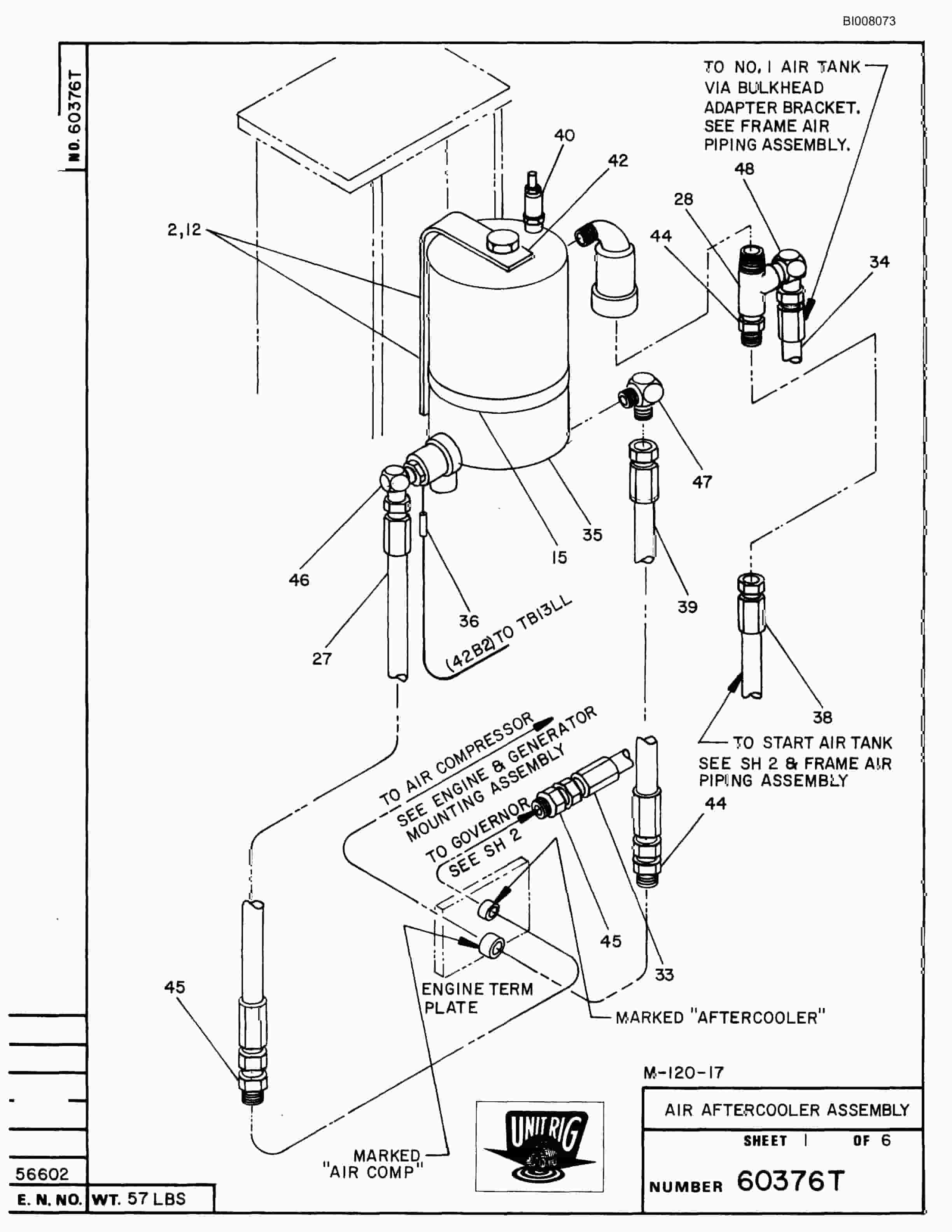 Bucyrus M-120-17 Parts Catalog BI008073-3