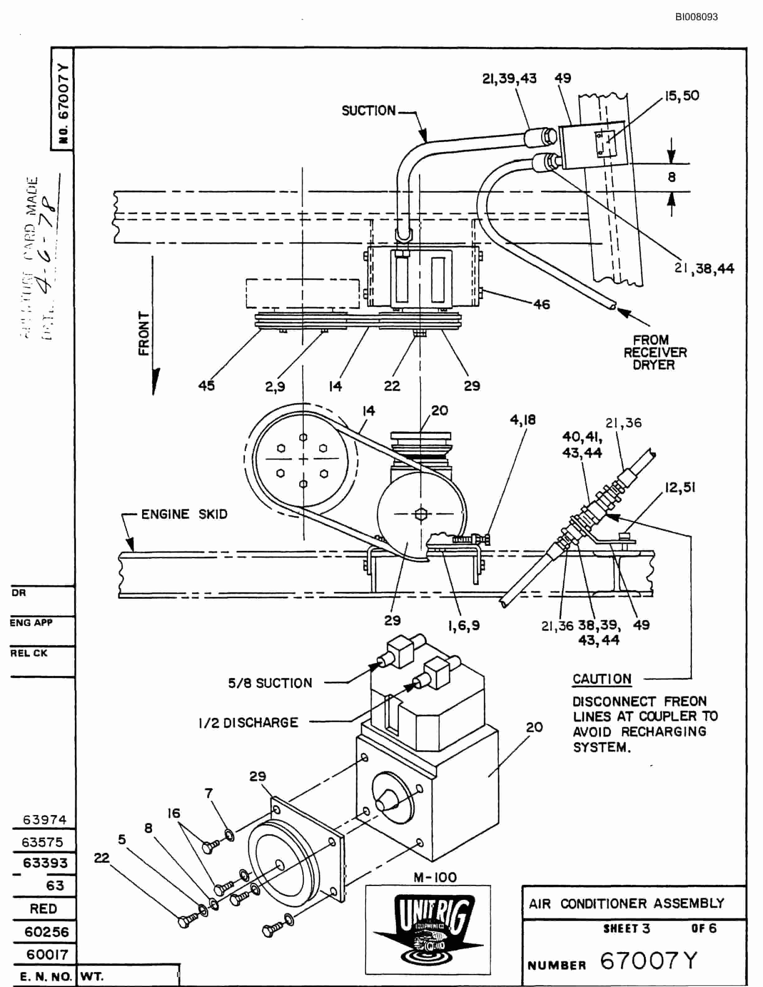 Bucyrus M-120-17 Parts Catalog BI008093-2