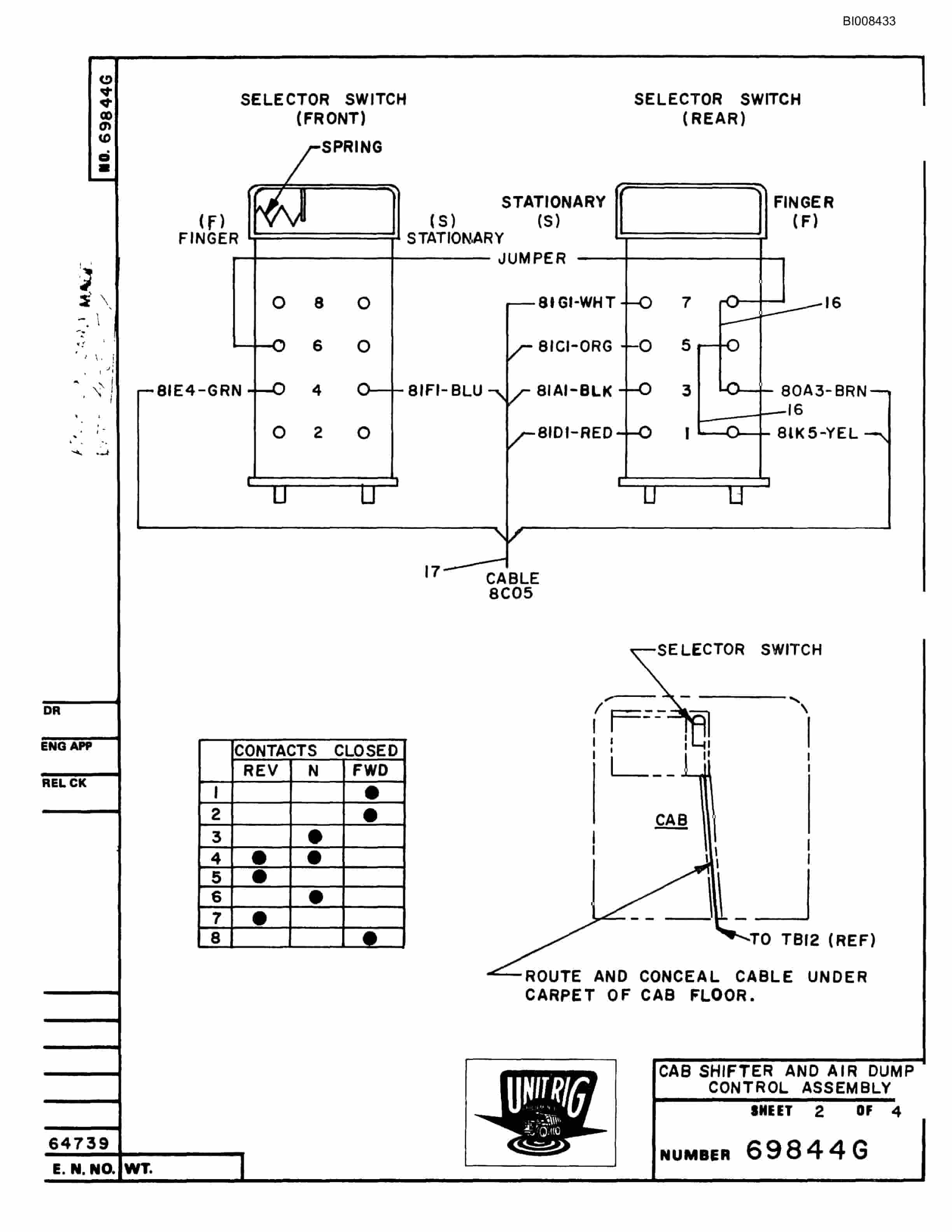 Bucyrus M-120-17 Parts Catalog BI008433-2
