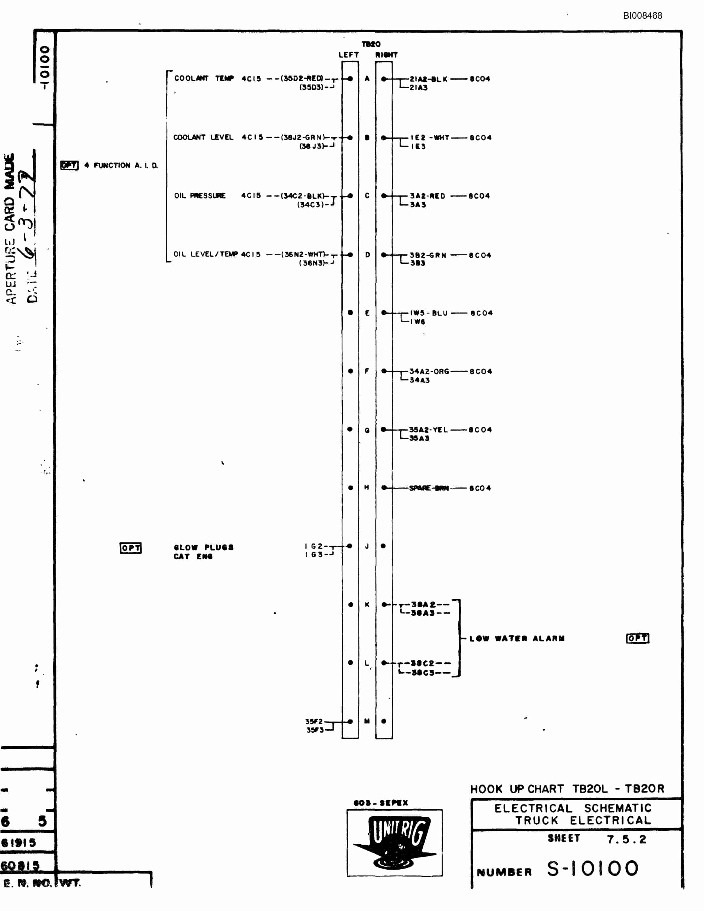Bucyrus M-120-17 Parts Catalog BI008468-5