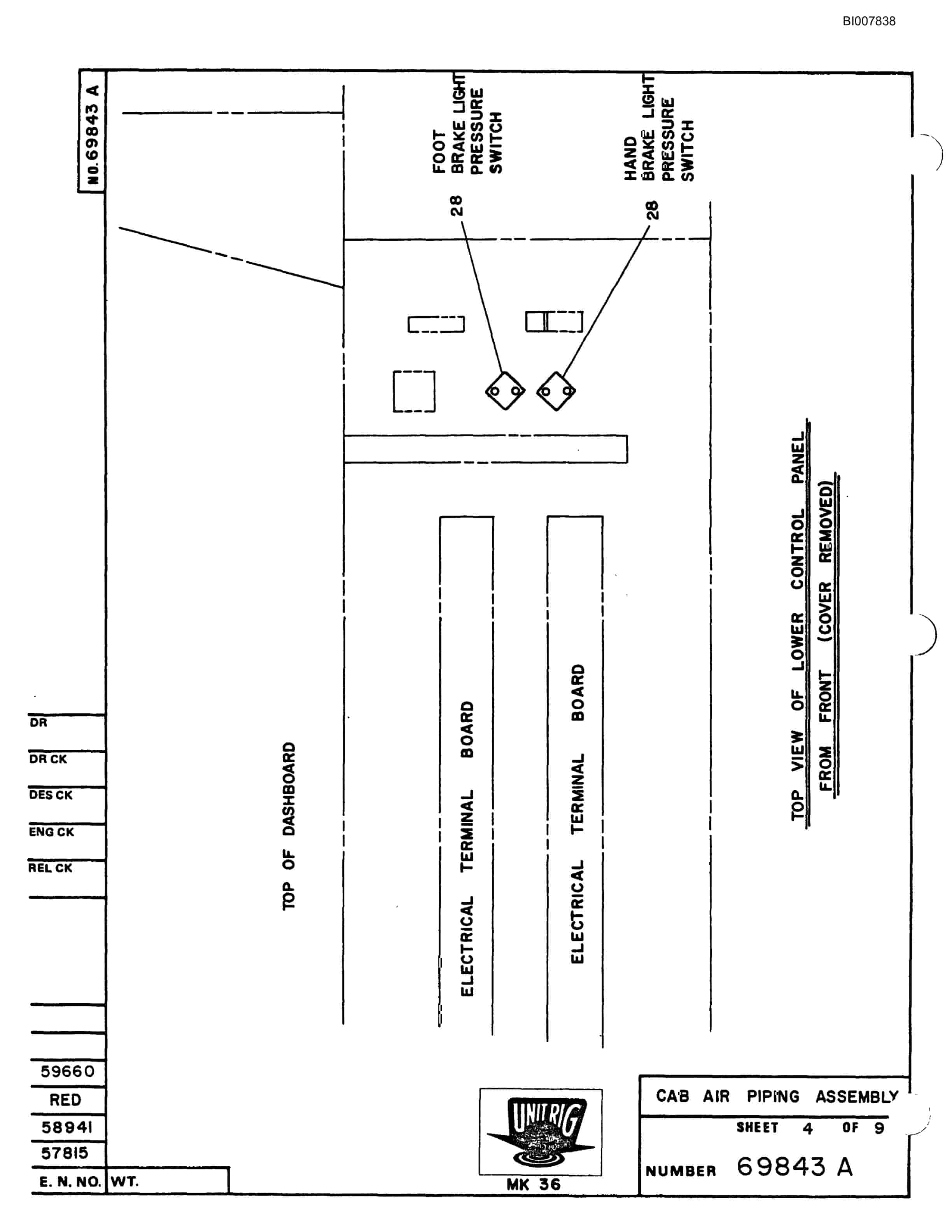 Bucyrus M-120 Assembly Parts Catalog BI007838-2