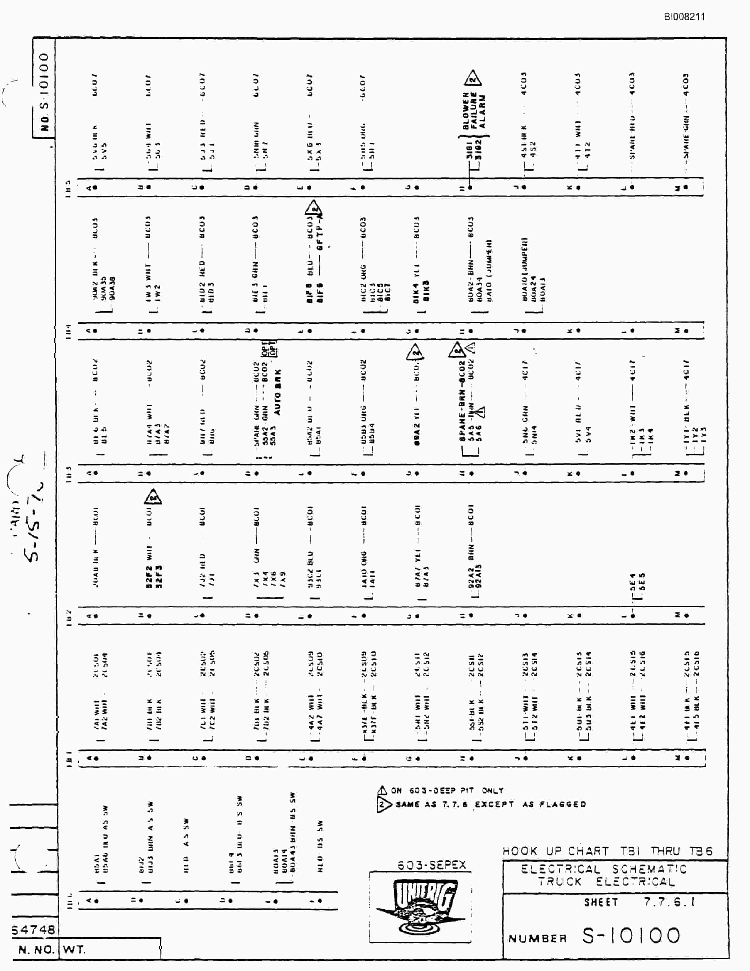 Bucyrus M-120 Assembly Parts Catalog BI008211-5