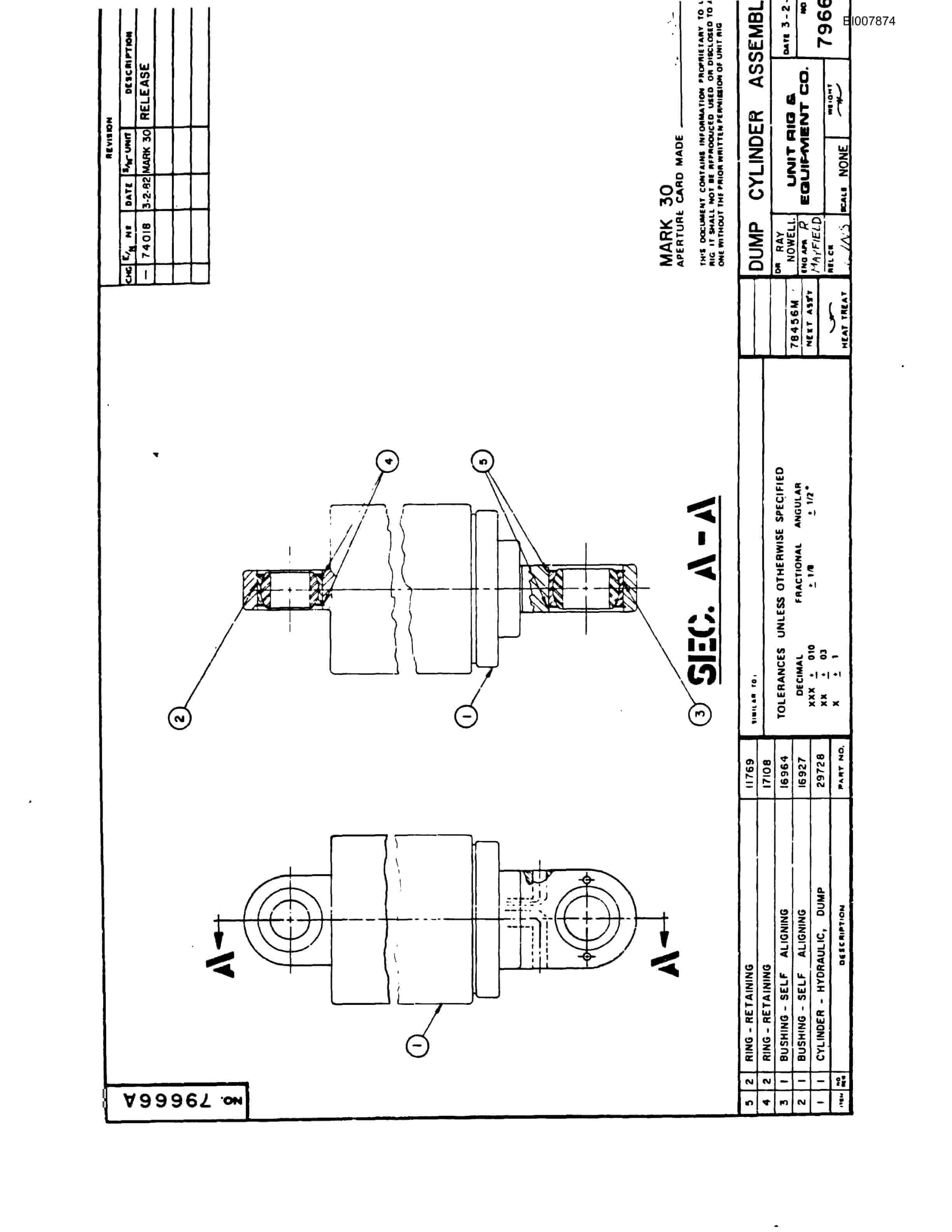 Bucyrus M-120 Illustrated Parts Catalog BI007874-2