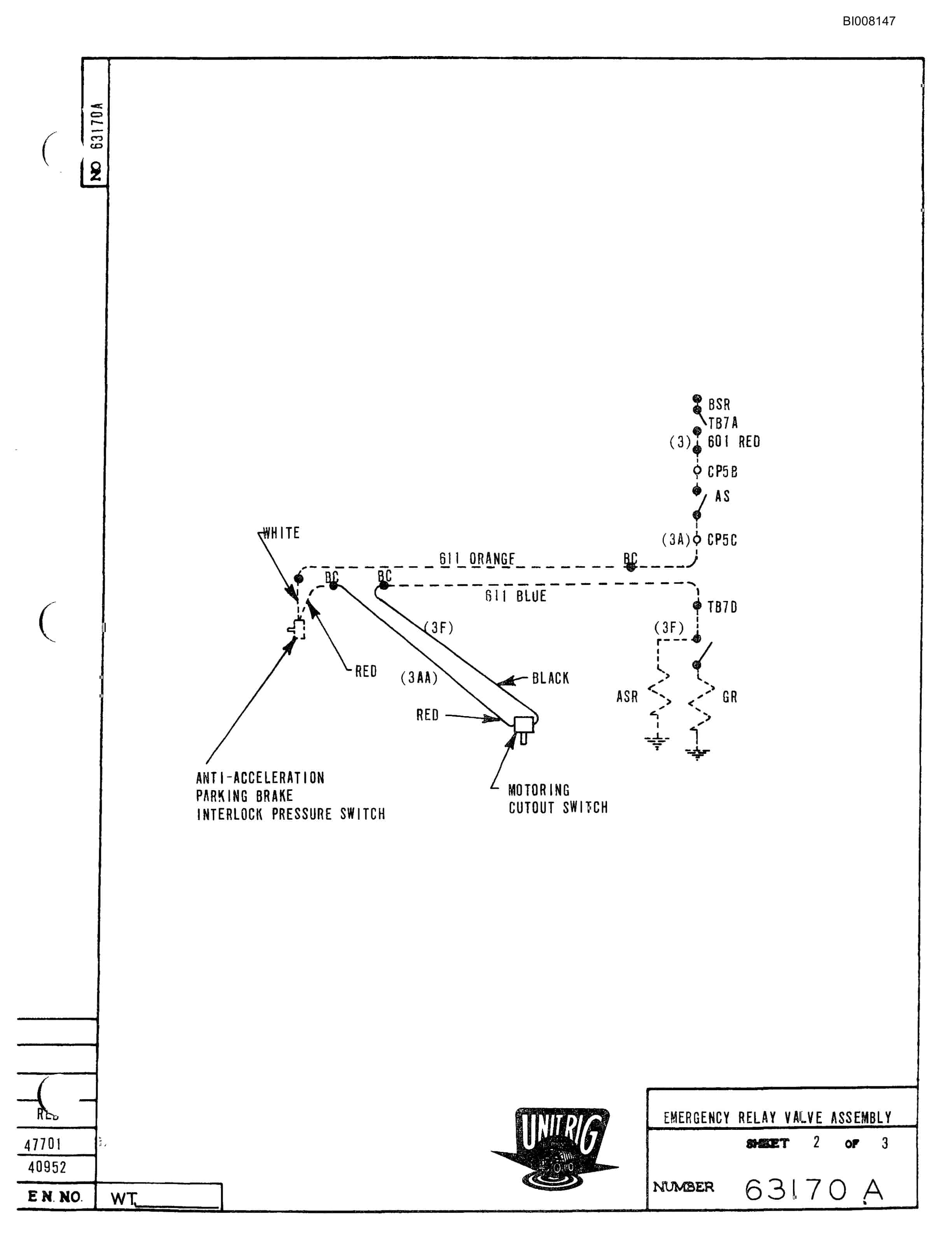 Bucyrus M-120 Parts Catalog BI008147-2