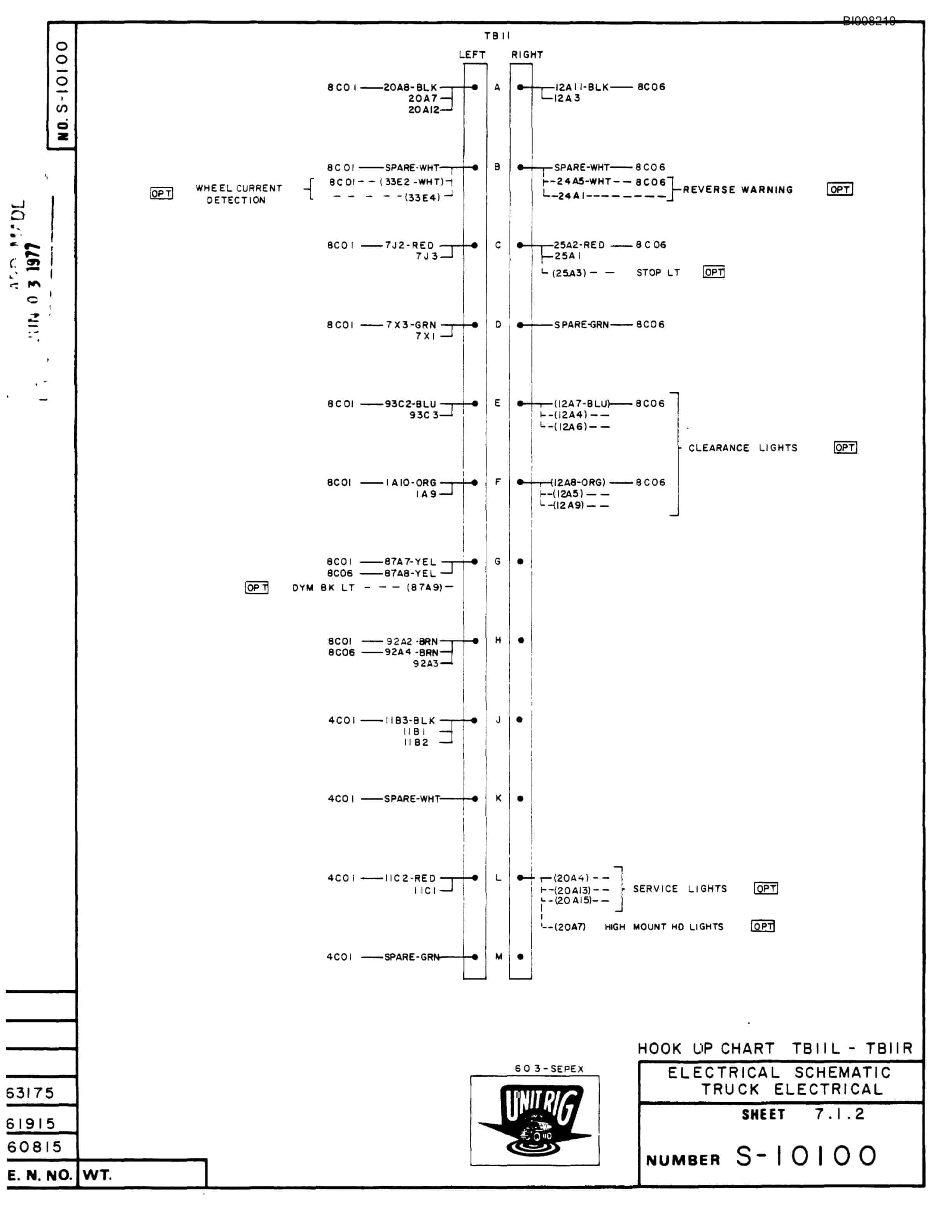 Bucyrus M-120 Parts Catalog BI008210-5